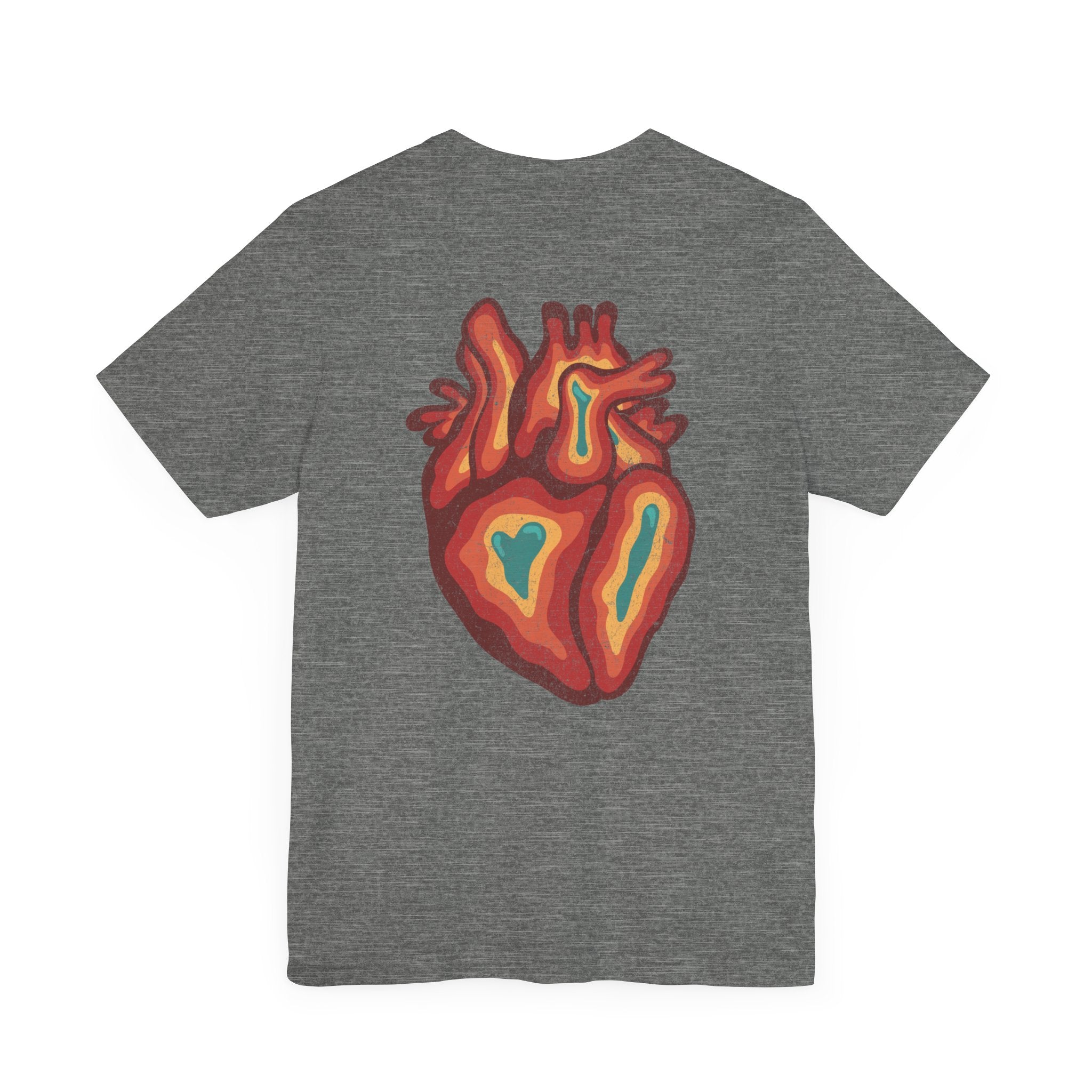 Anatomical Heart Grunge Unisex T-Shirt