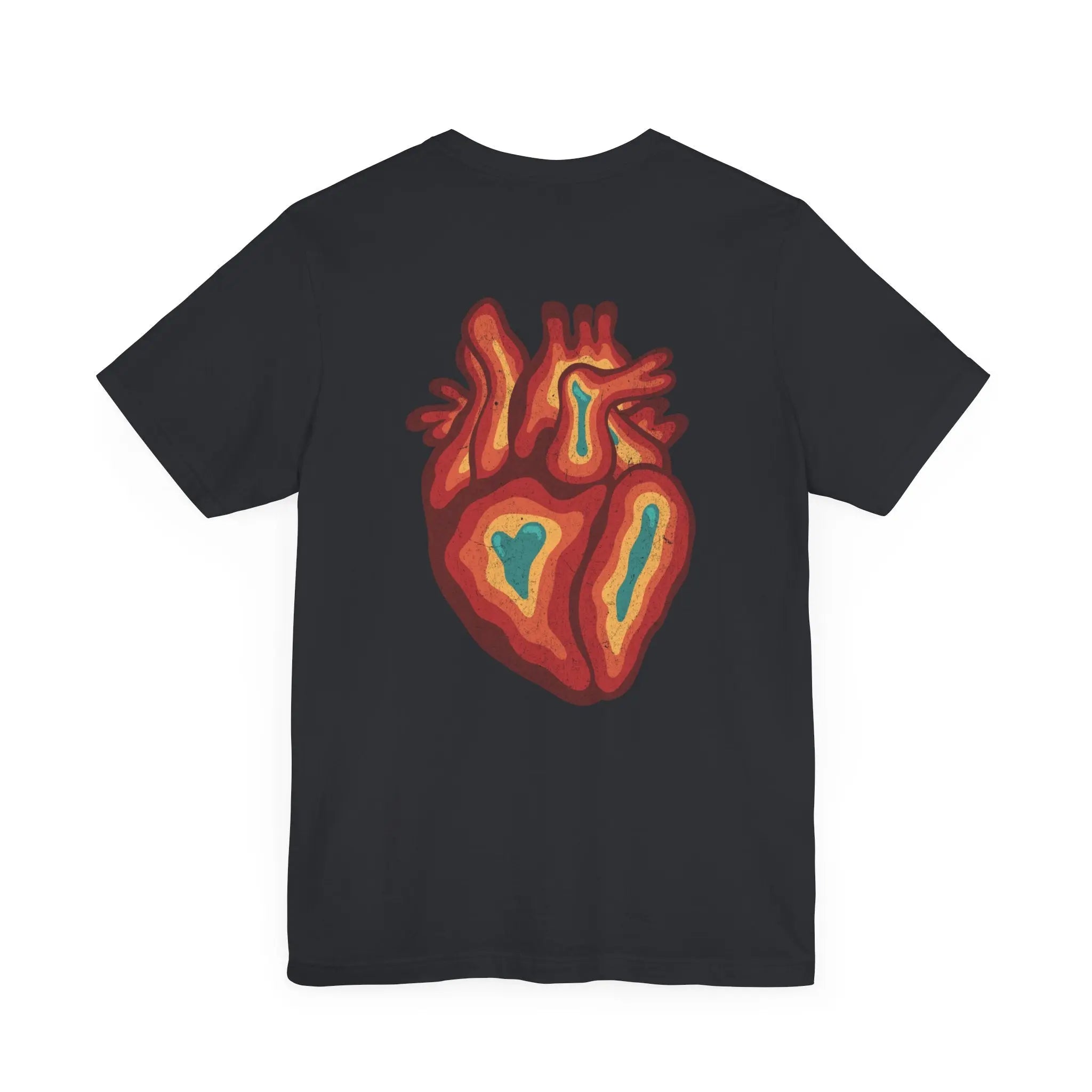 Anatomical Heart Grunge Unisex T-Shirt - Rescue Candy