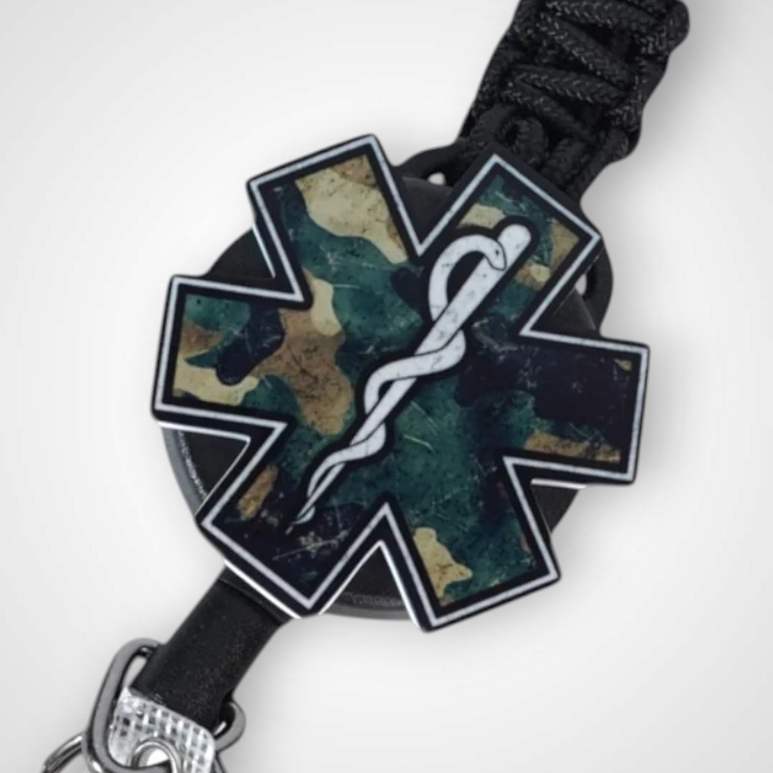 Camo Star of Life Badge Reel