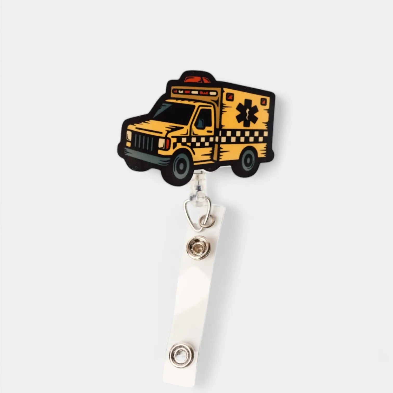 Taxi Cab Badge Reel - Rescue Candy