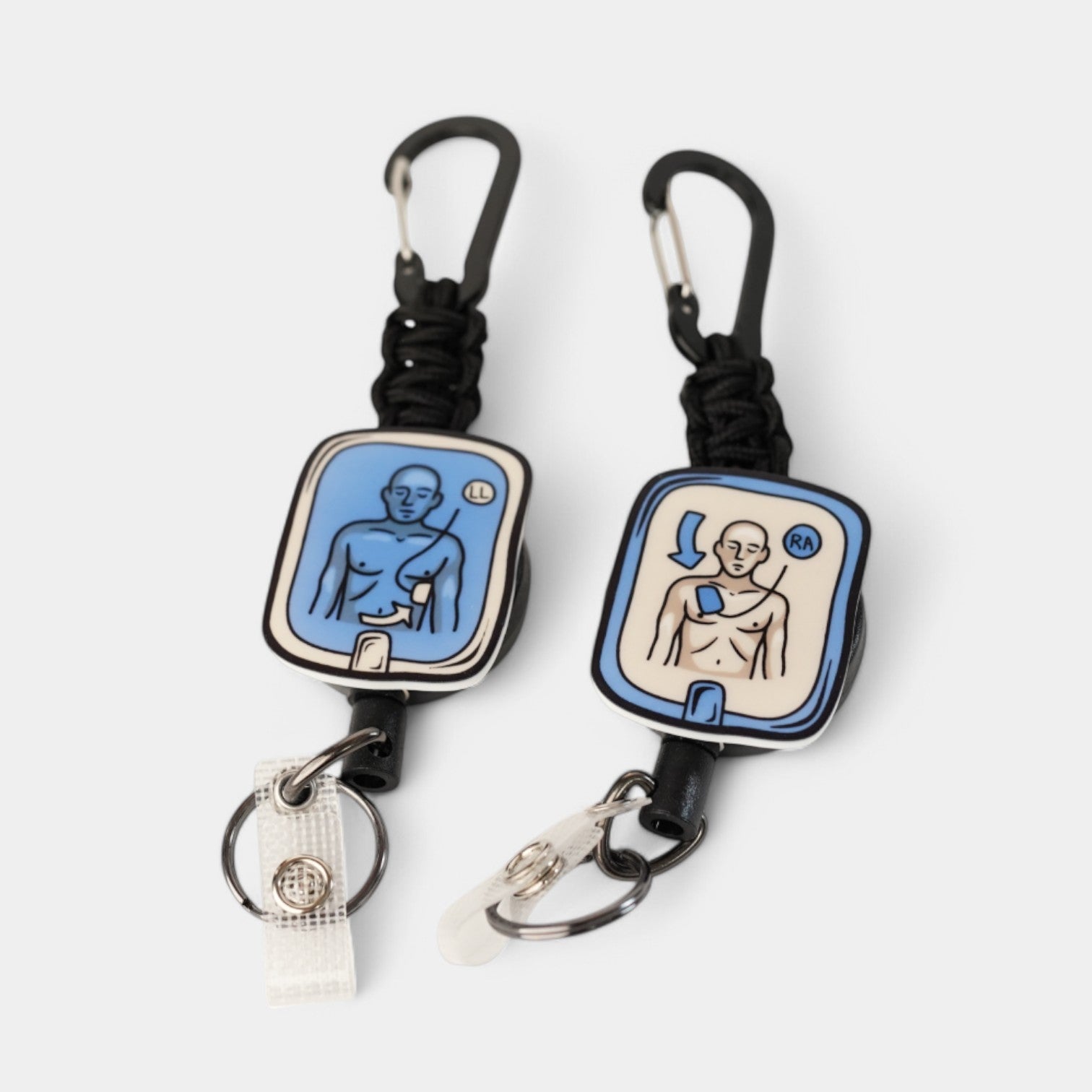 AED Pads Partner Badge Reels