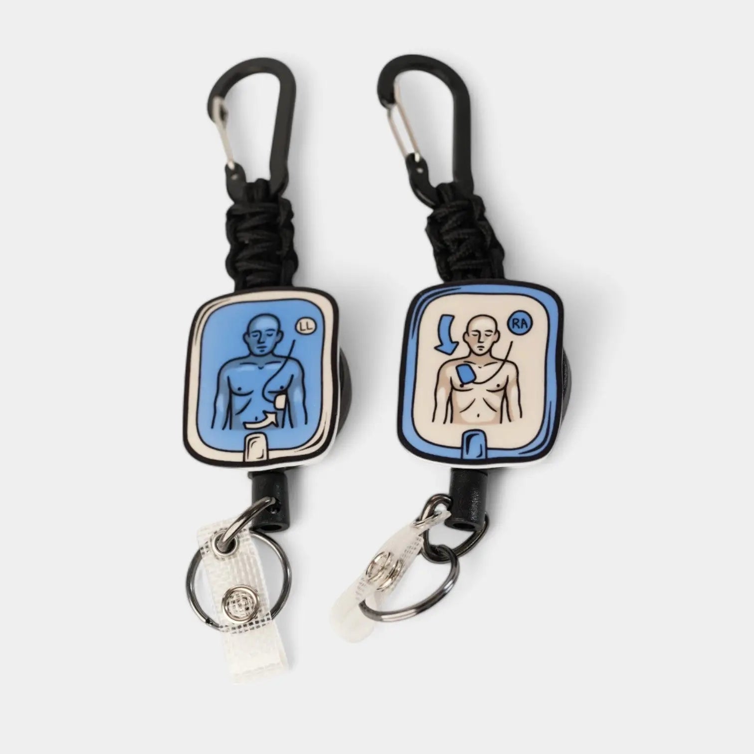 AED Pads Partner Badge Reels - Rescue Candy