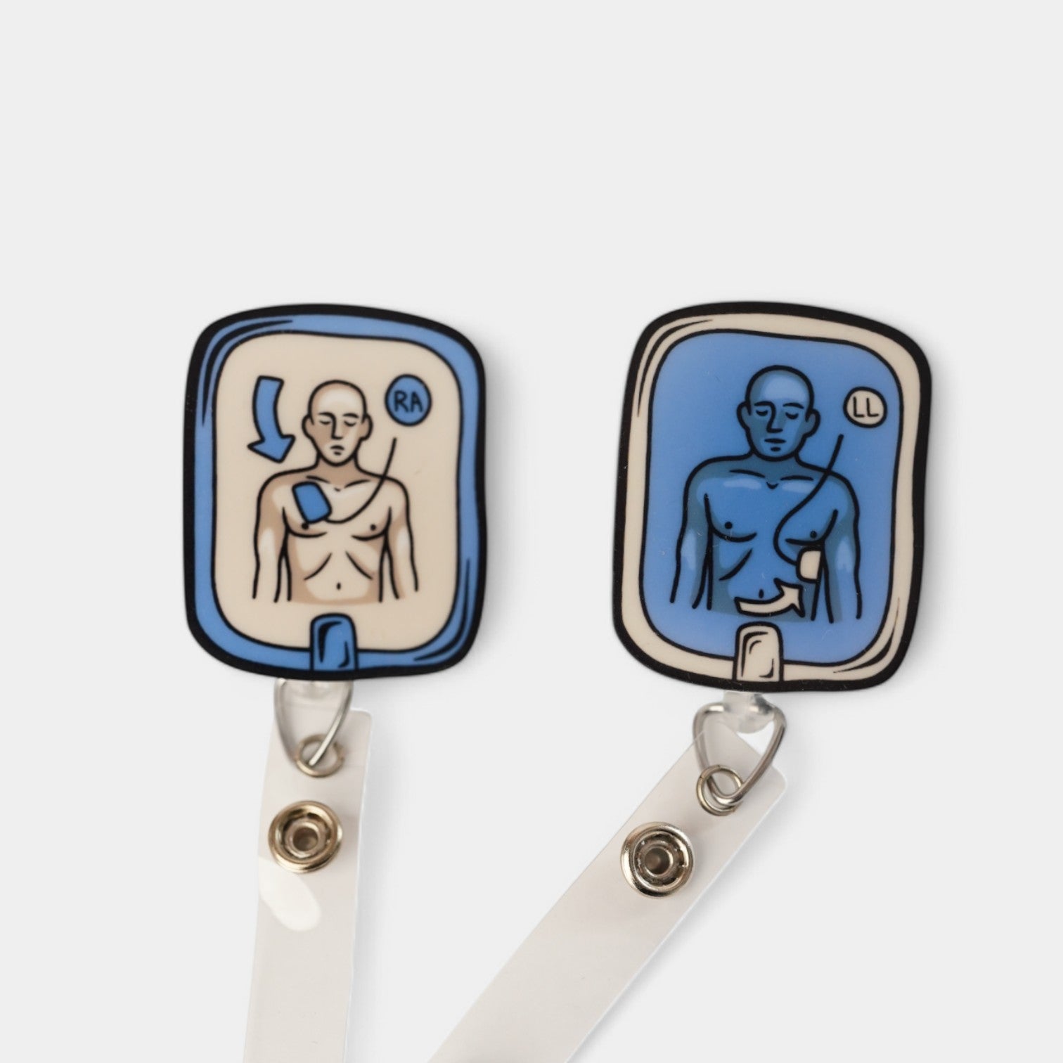 AED Pads Partner Badge Reels