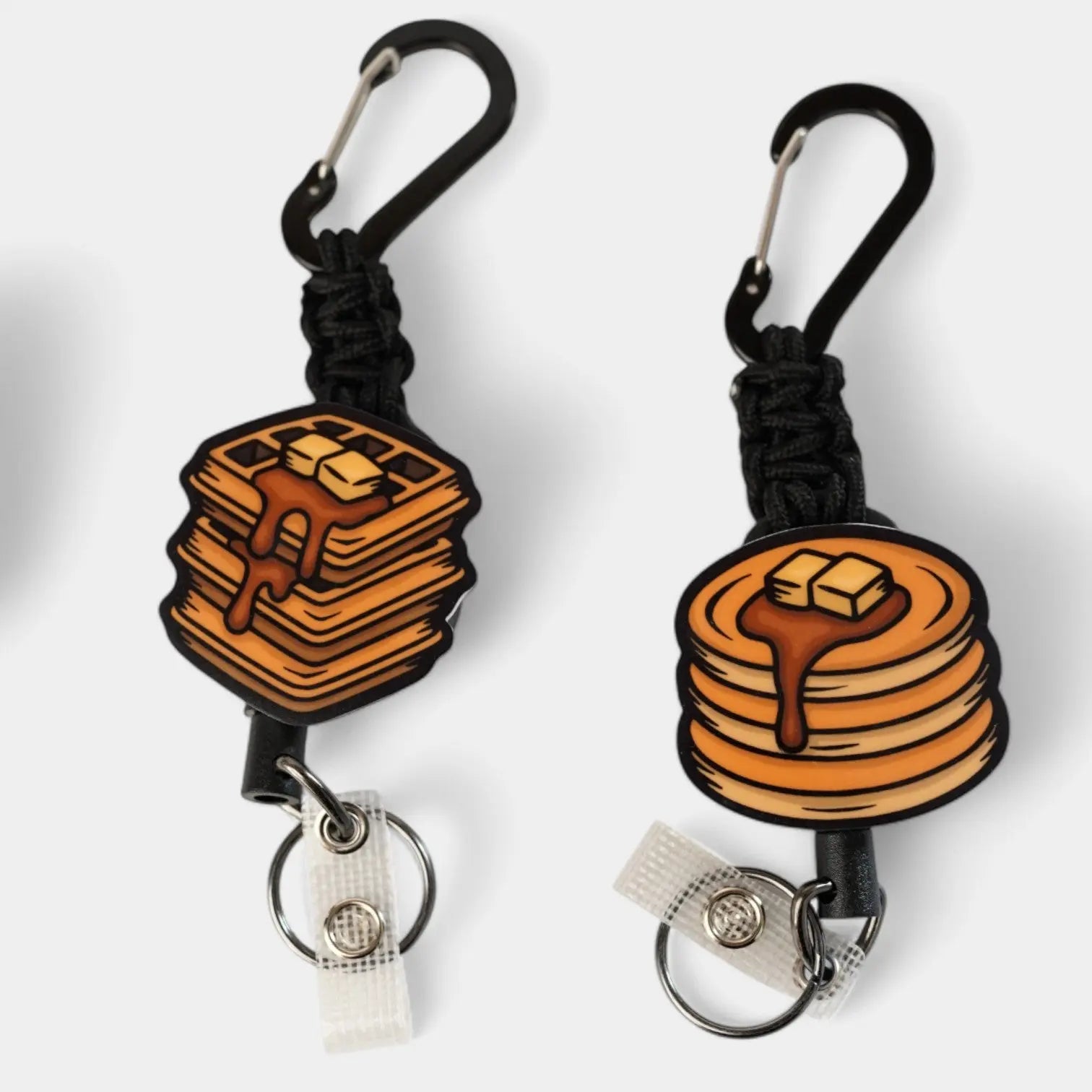 Waffle and Pancake Partner Badge Reels - Rescue Candy