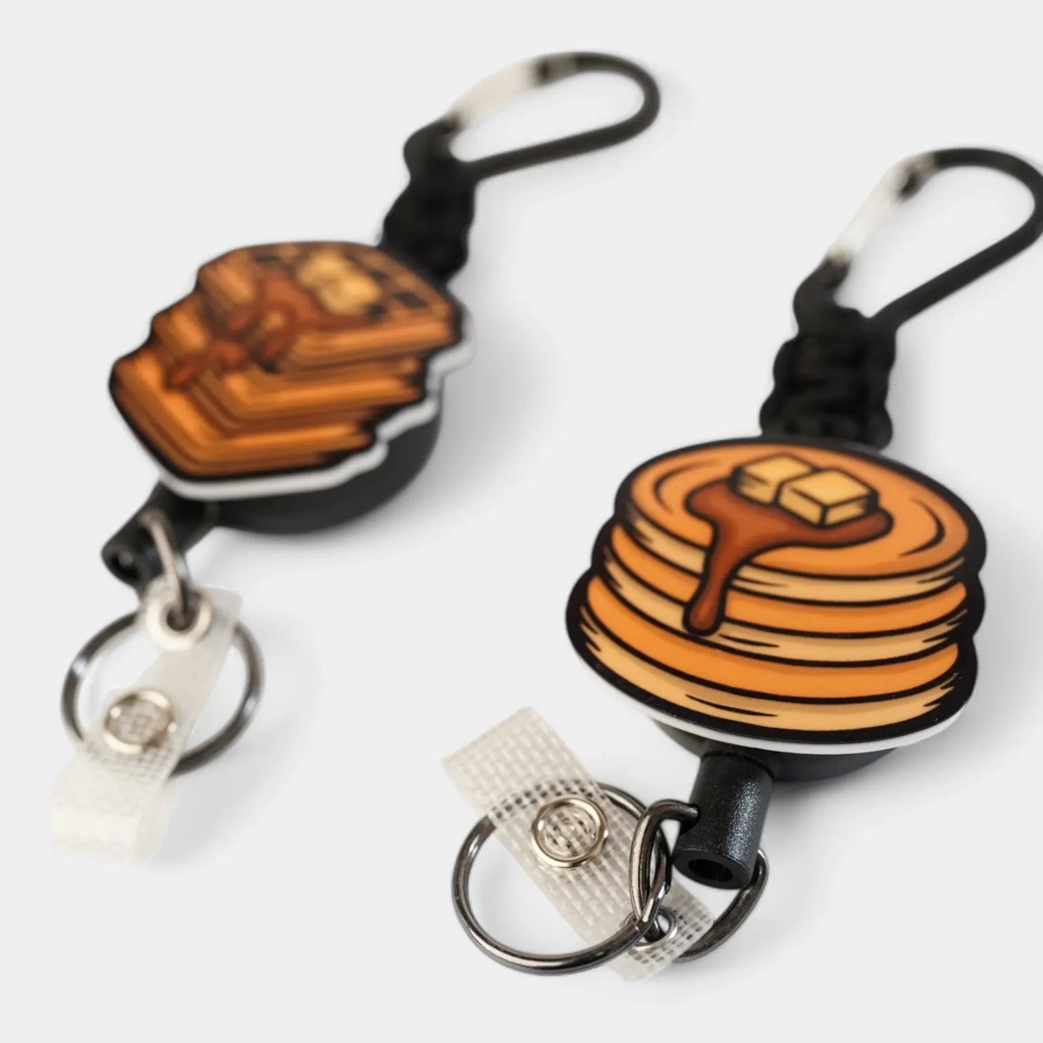 Waffle and Pancake Partner Badge Reels - Rescue Candy