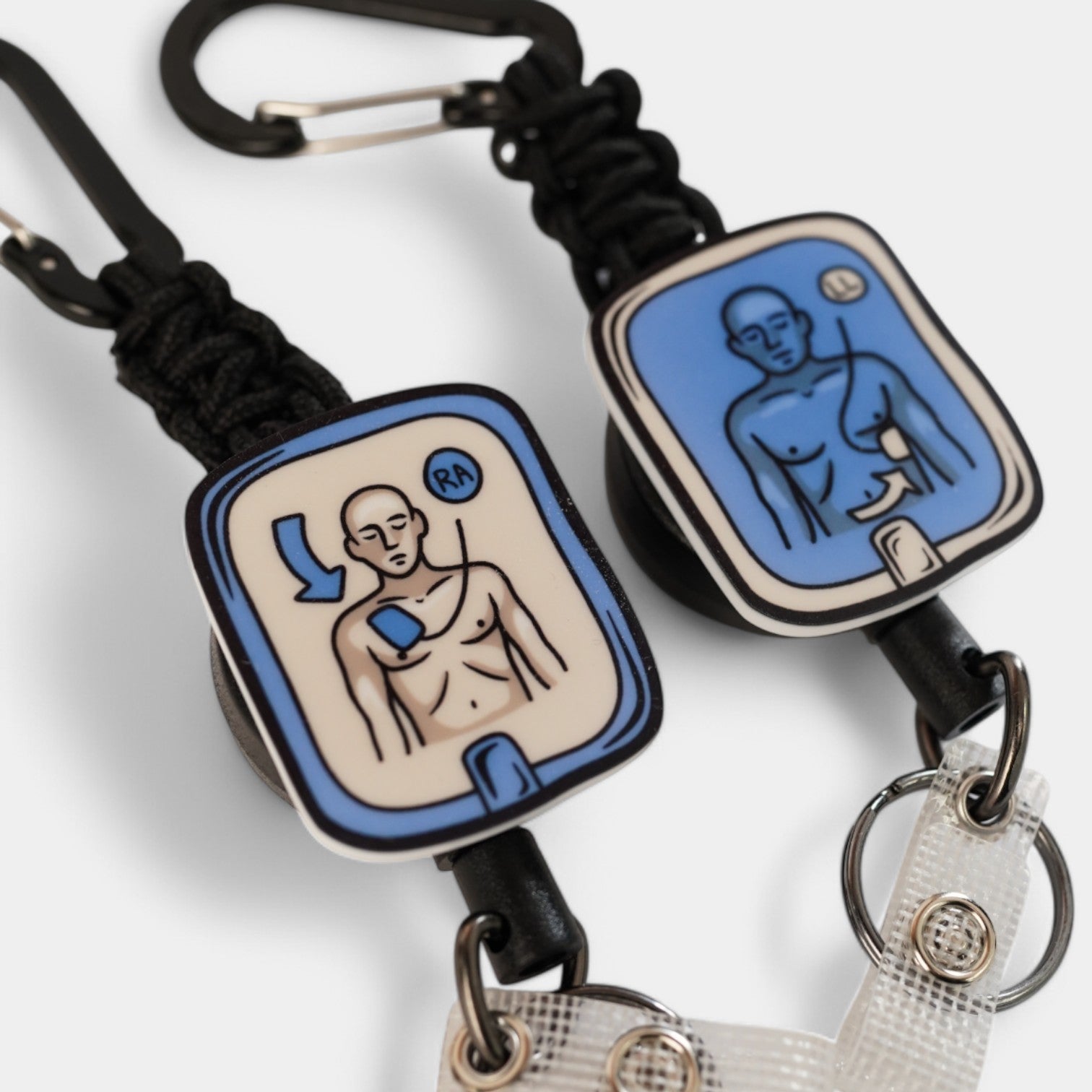 AED Pads Partner Badge Reels