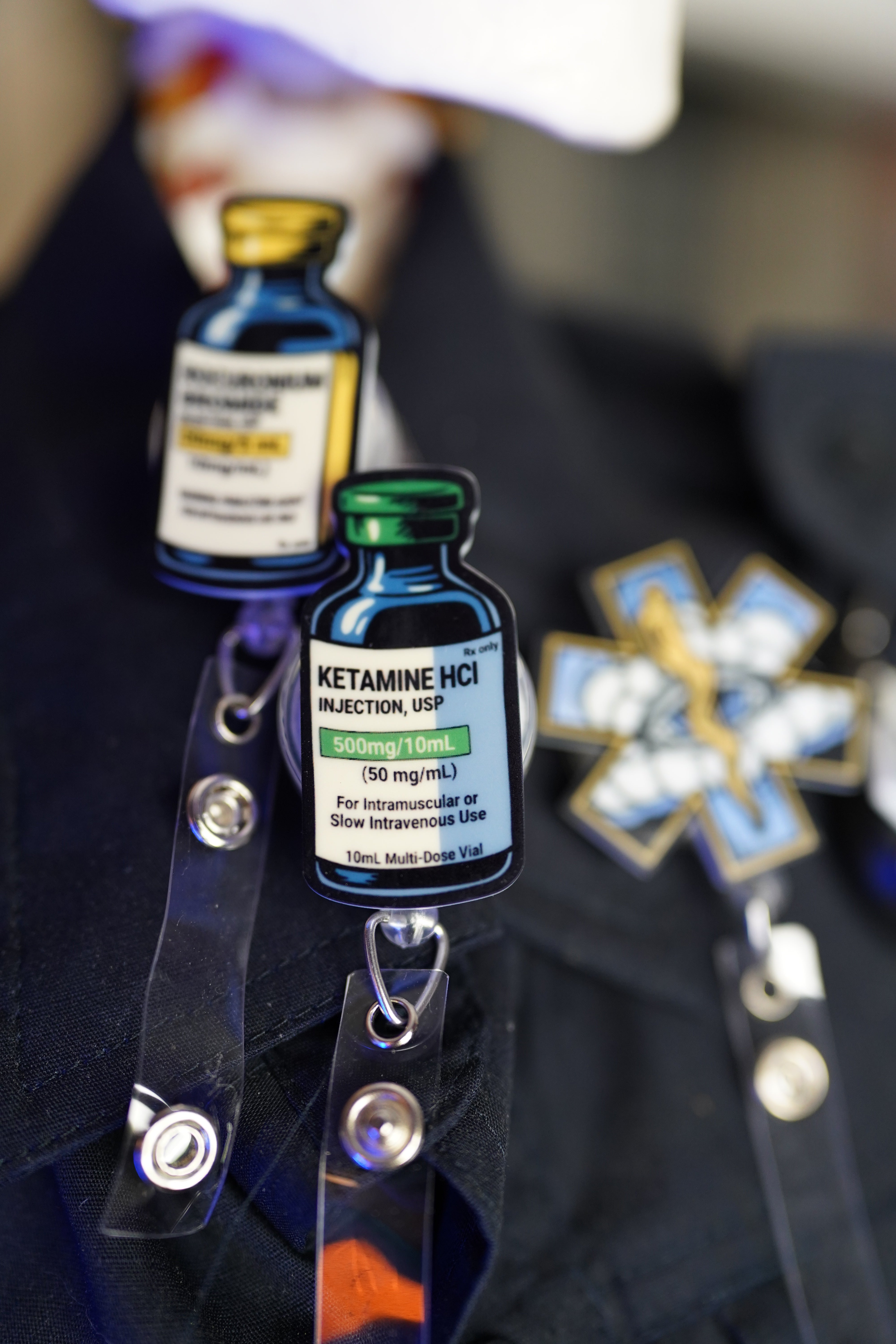 Ketamine and Roc Vials Partner Badge Reels