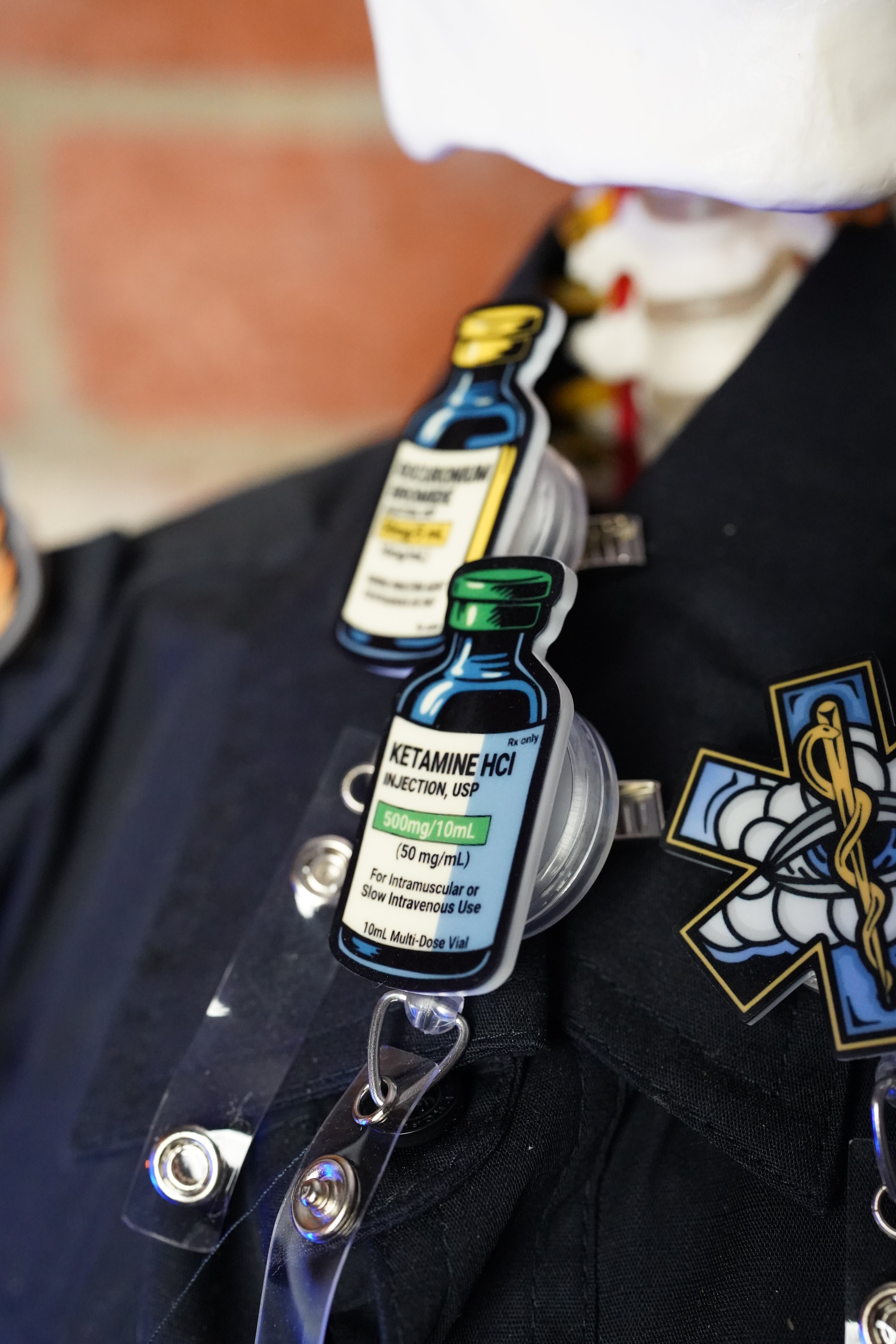 Ketamine and Roc Vials Partner Badge Reels