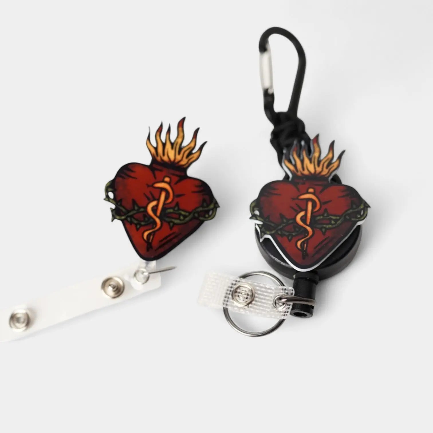 Sacred Heart Badge Reel - Rescue Candy