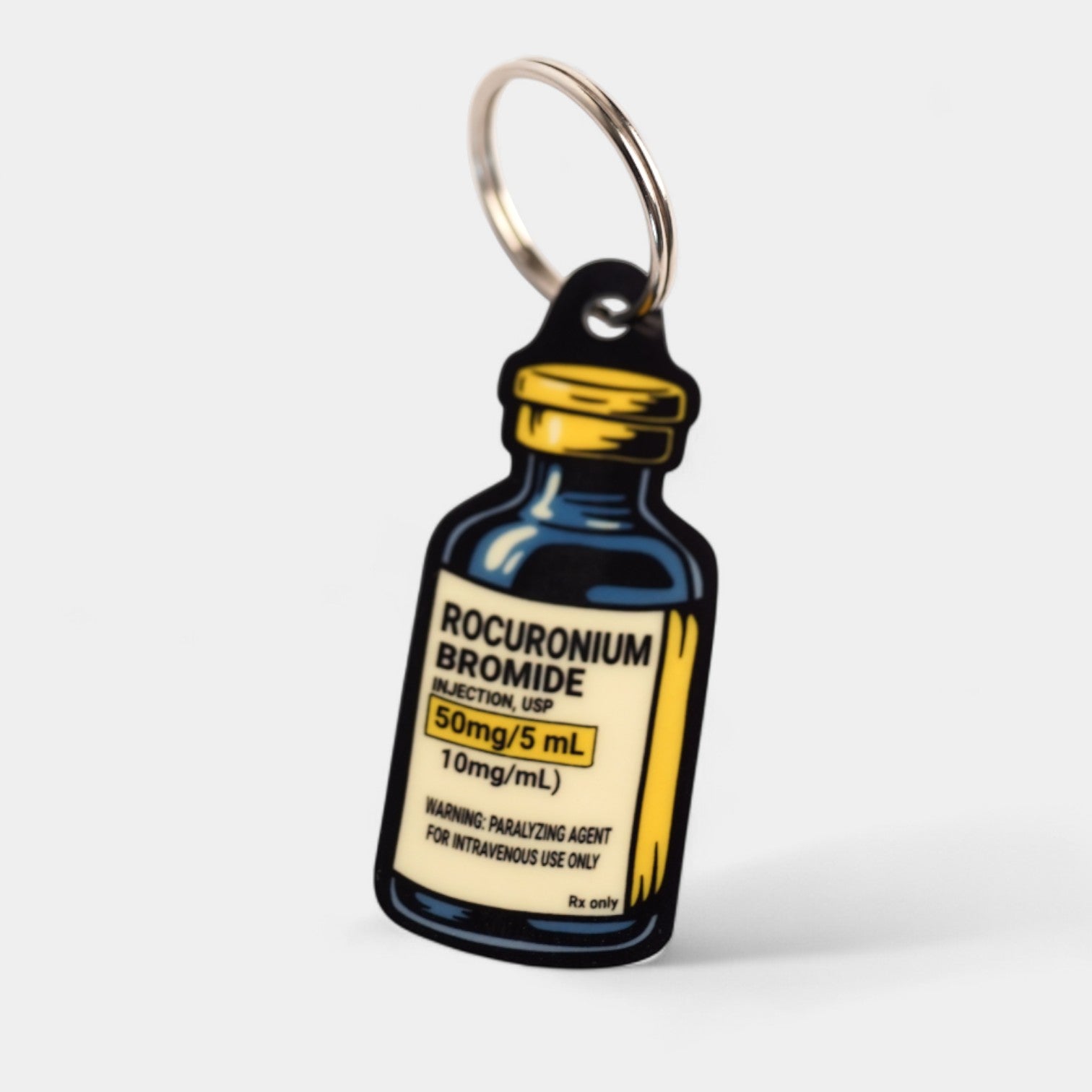 Roc Vial Keychain