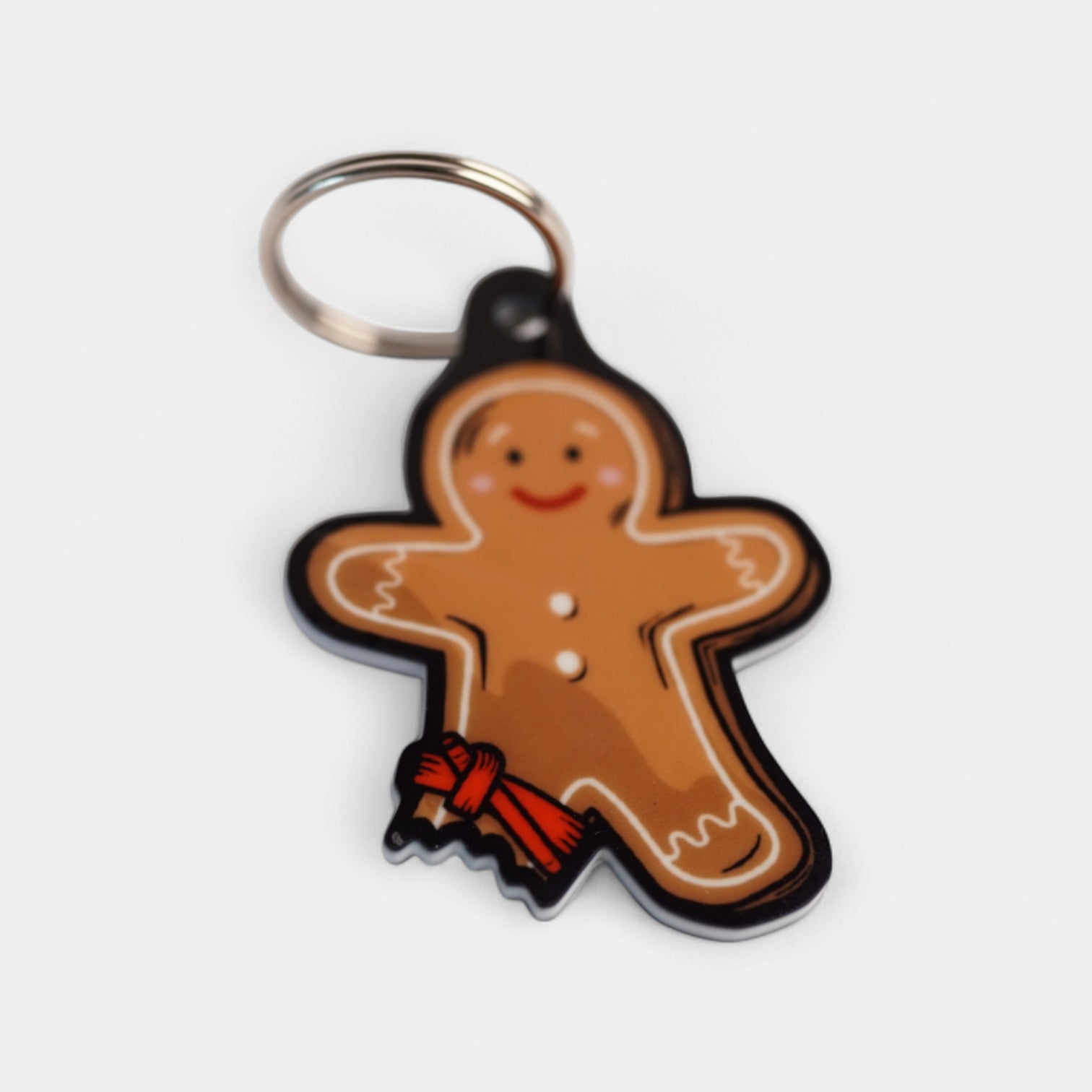 Tourniquet Gingerbread Man Keychain