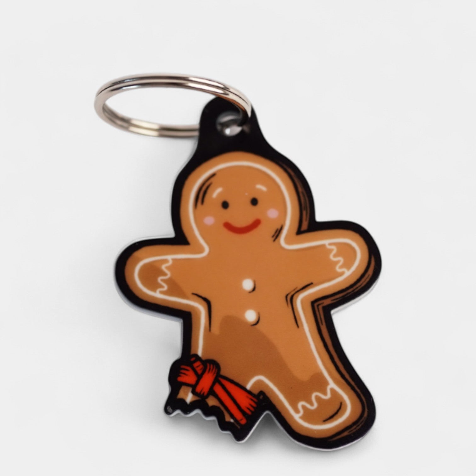 Tourniquet Gingerbread Man Keychain