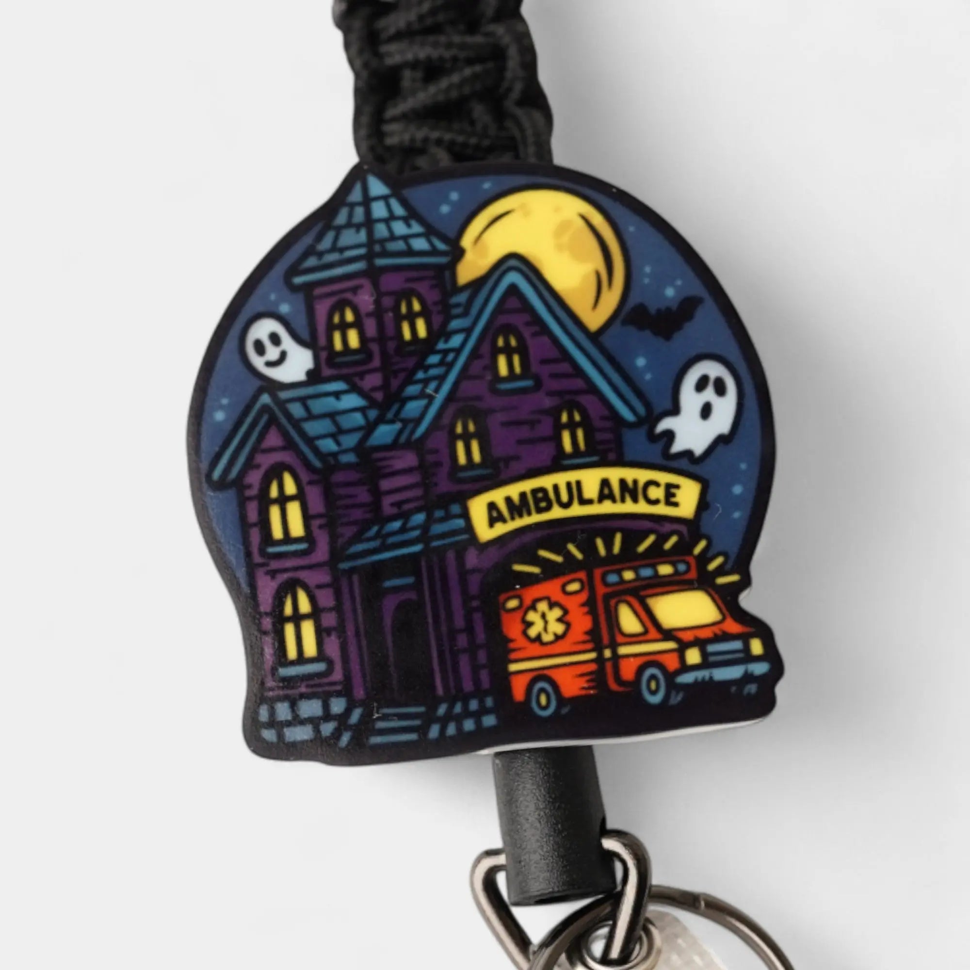 Haunted Station Badge Reel - Rescue Candy