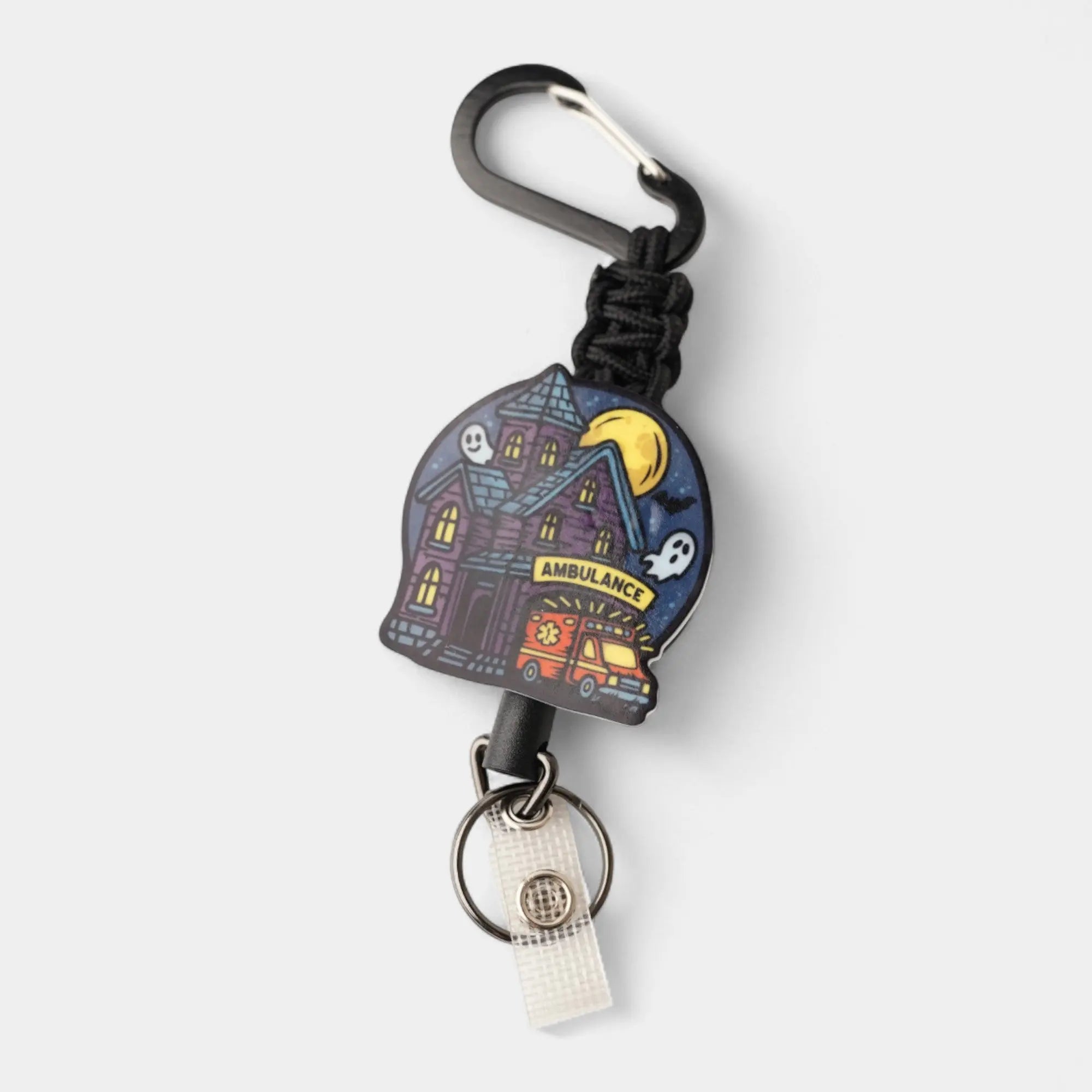 Haunted Station Badge Reel - Rescue Candy