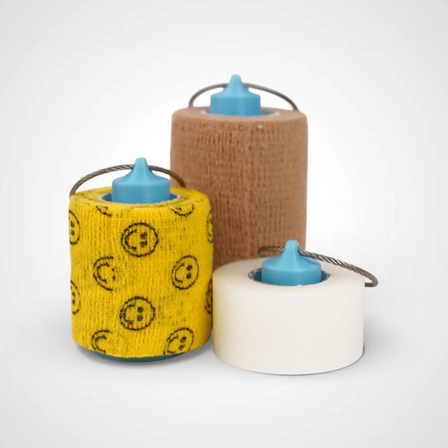 Blue Glow Teal Roll Holder 1-pack - Rescue Candy