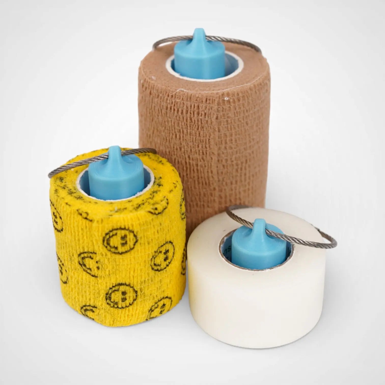 Blue Glow Teal Roll Holder 1-pack - Rescue Candy