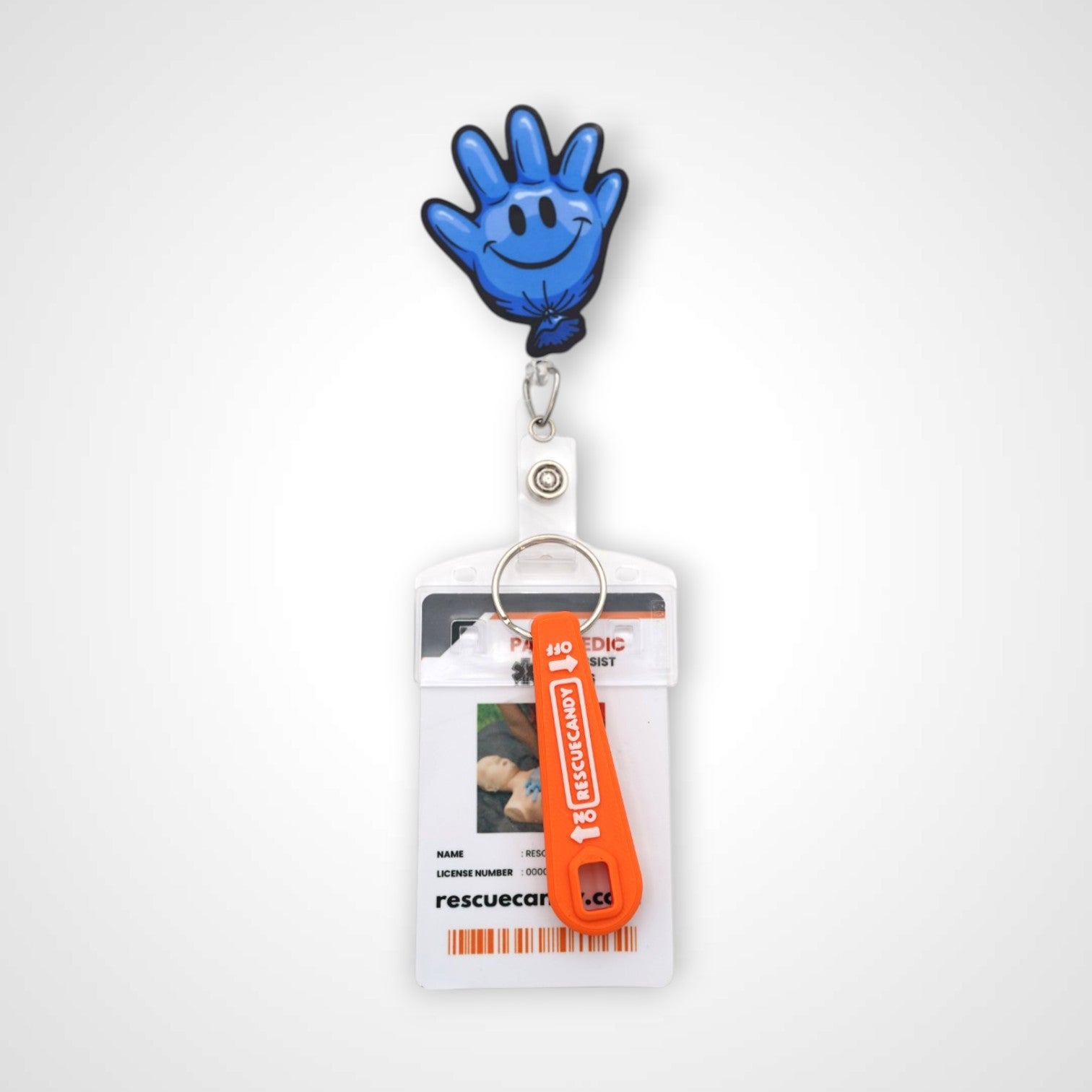 Happy Glove Badge Reel