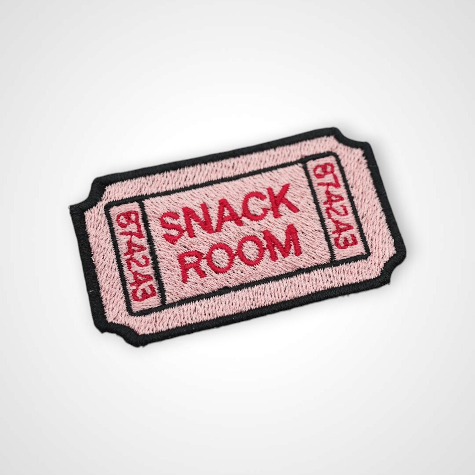 Snack Room Ticket Velcro Patch