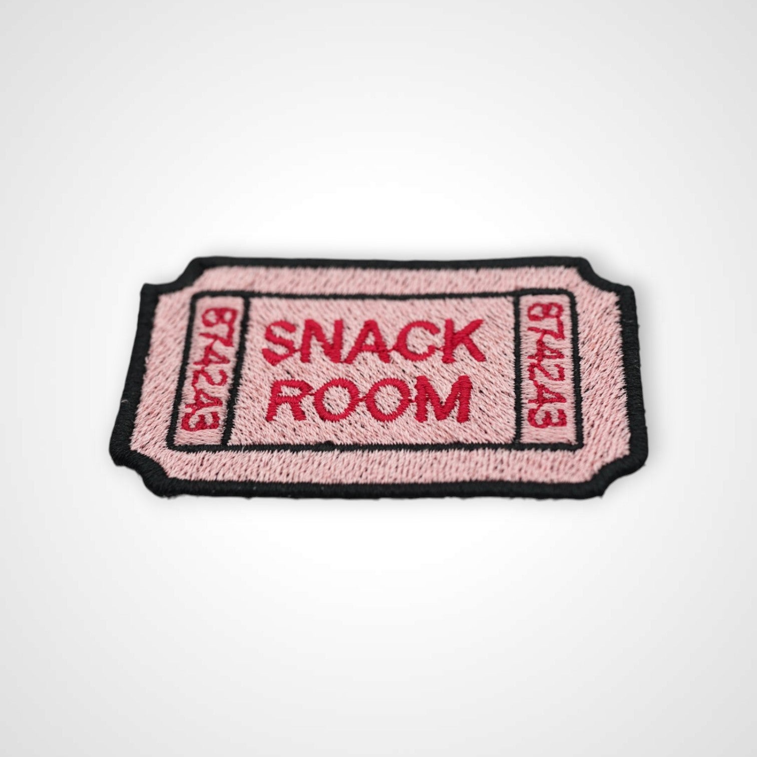 Snack Room Ticket Velcro Patch