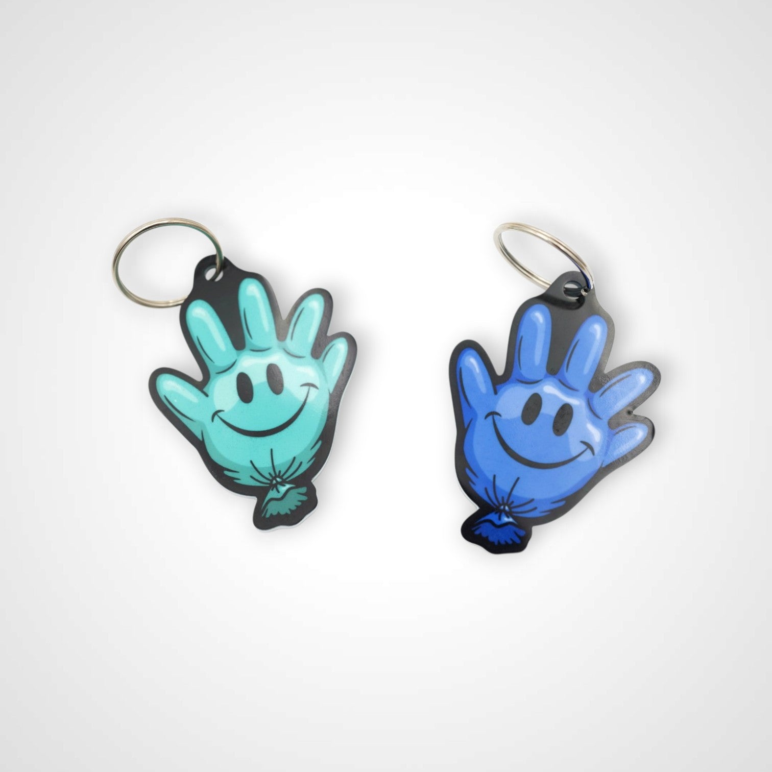 Happy Glove Keychain