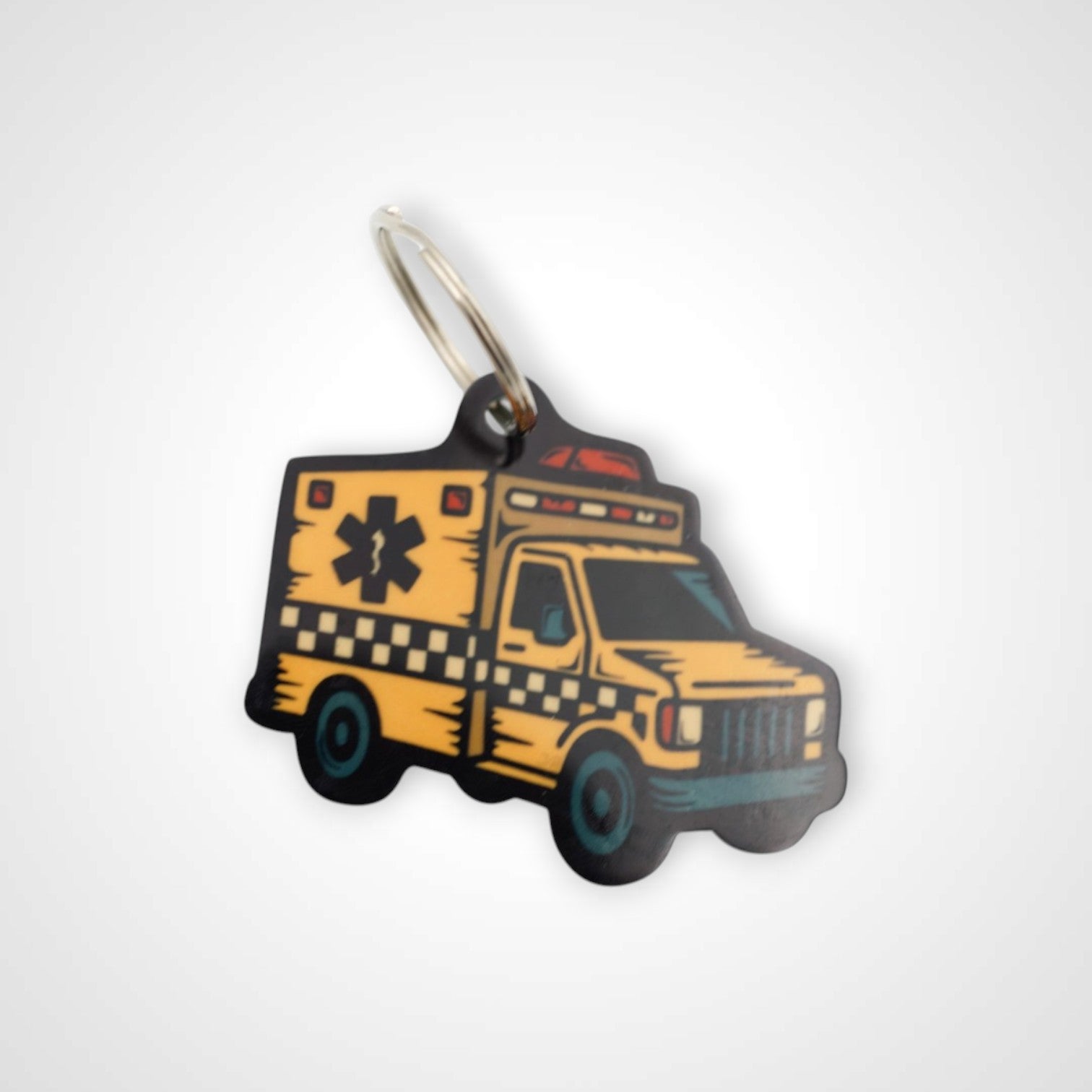 Taxi Cab Keychain