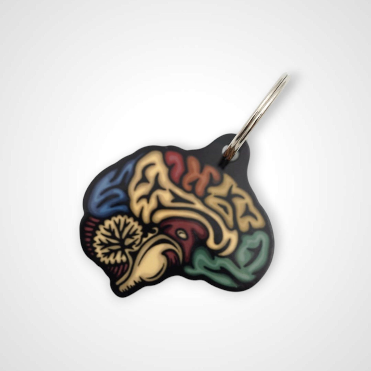 Sagittal Brain Keychain