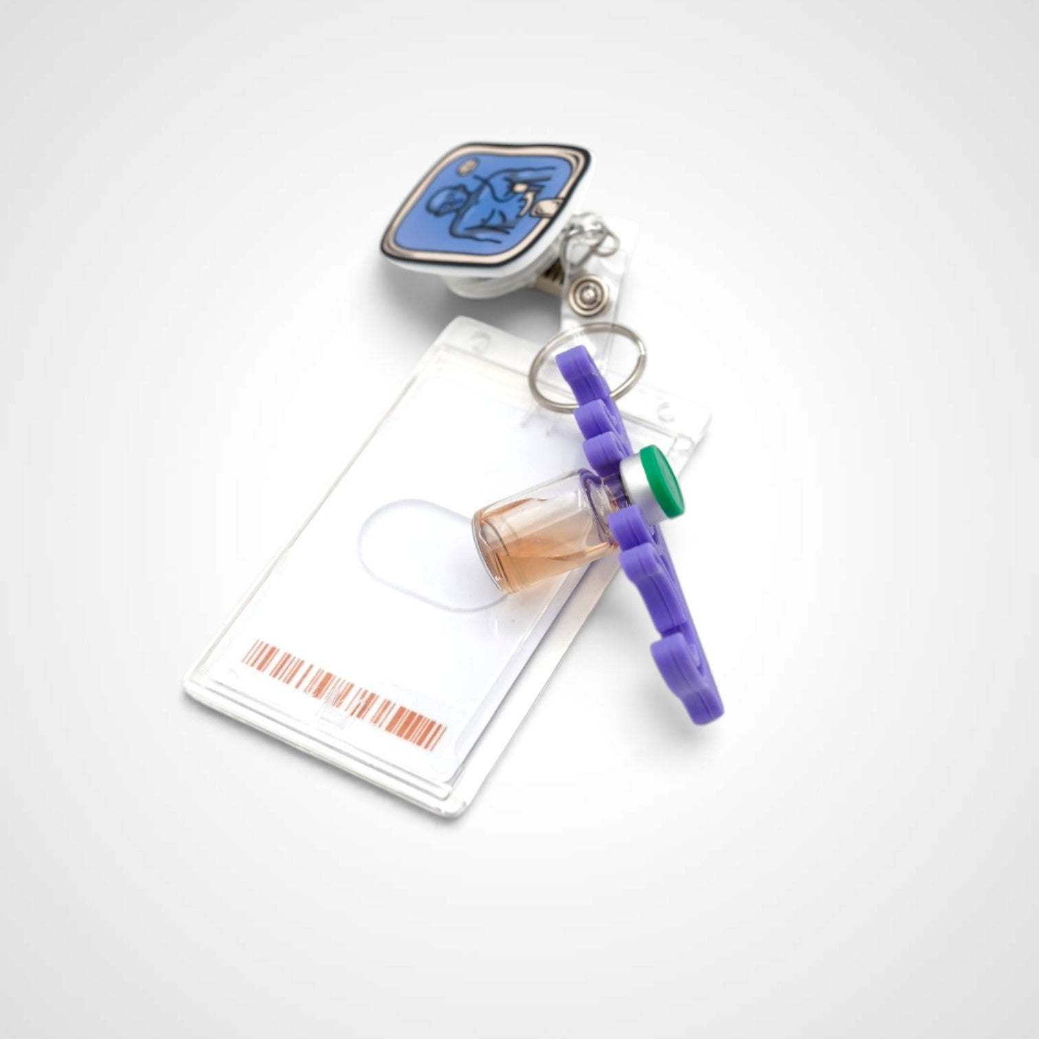New! Purple Universal Syringe Barrel Holder