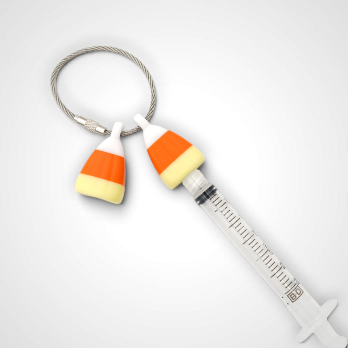 Glow Candy Corn Cap Clip 2-pack