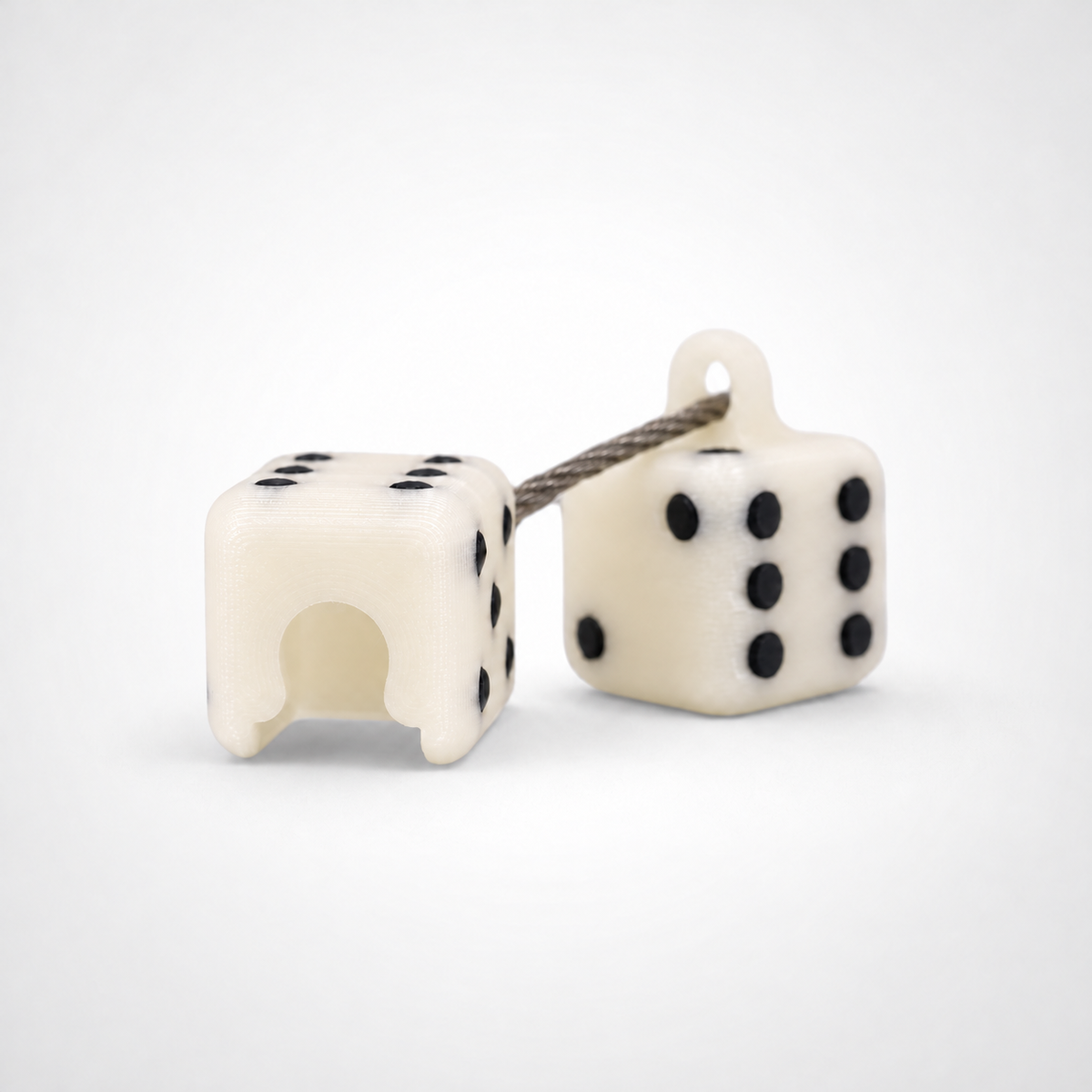 Glow Dice Cap Clip 2-pack