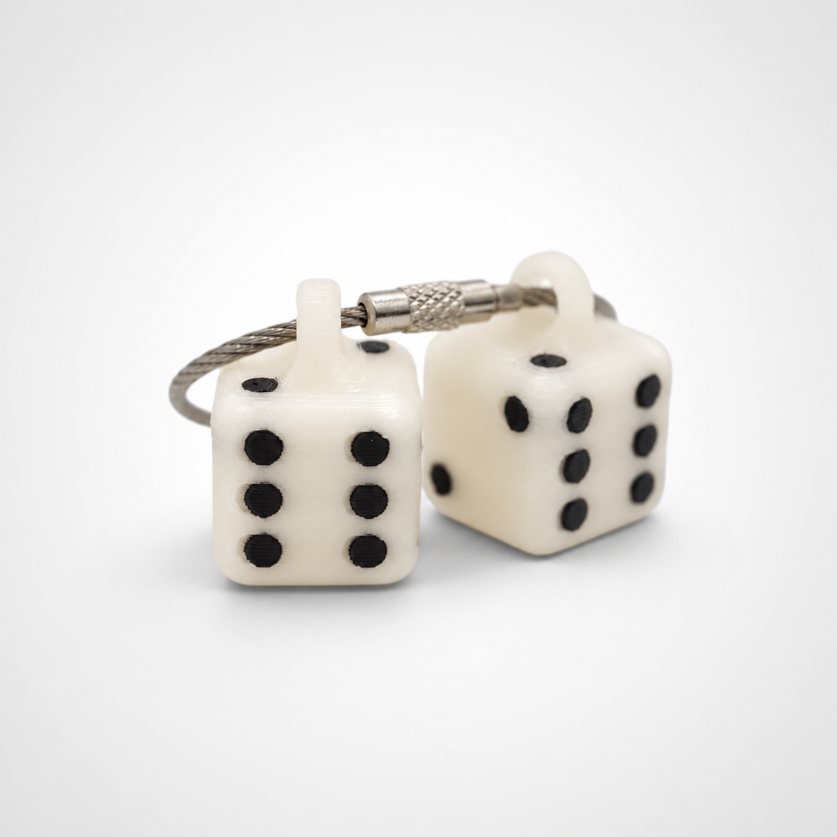 Glow Dice Cap Clip 2-pack