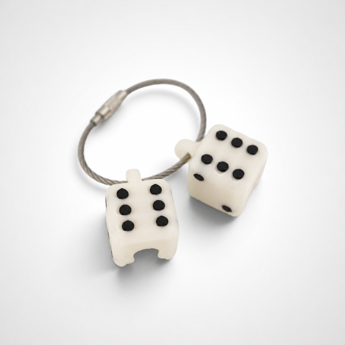 Glow Dice Cap Clip 2-pack