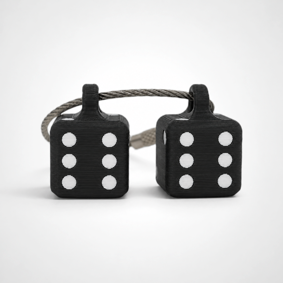 Black Dice Cap Clip 2-pack