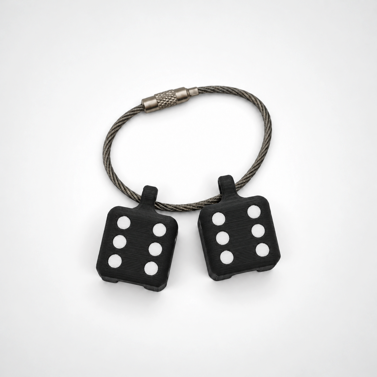 Black Dice Cap Clip 2-pack