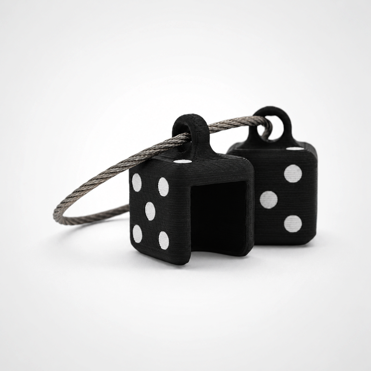Black Dice Cap Clip 2-pack