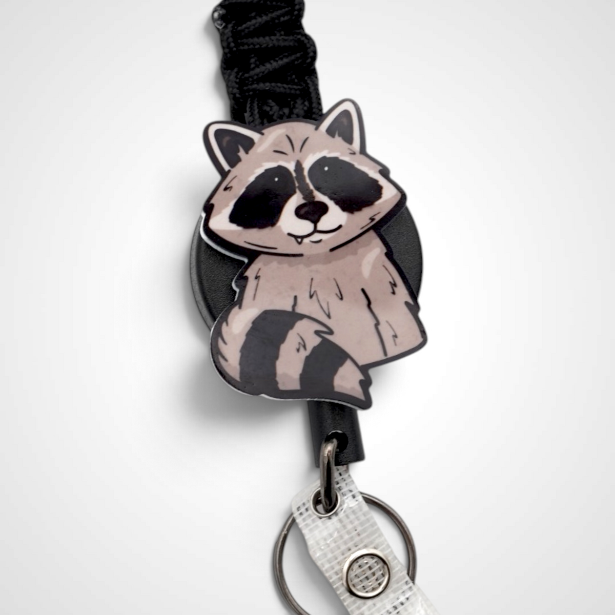 Trash Bear Badge Reel