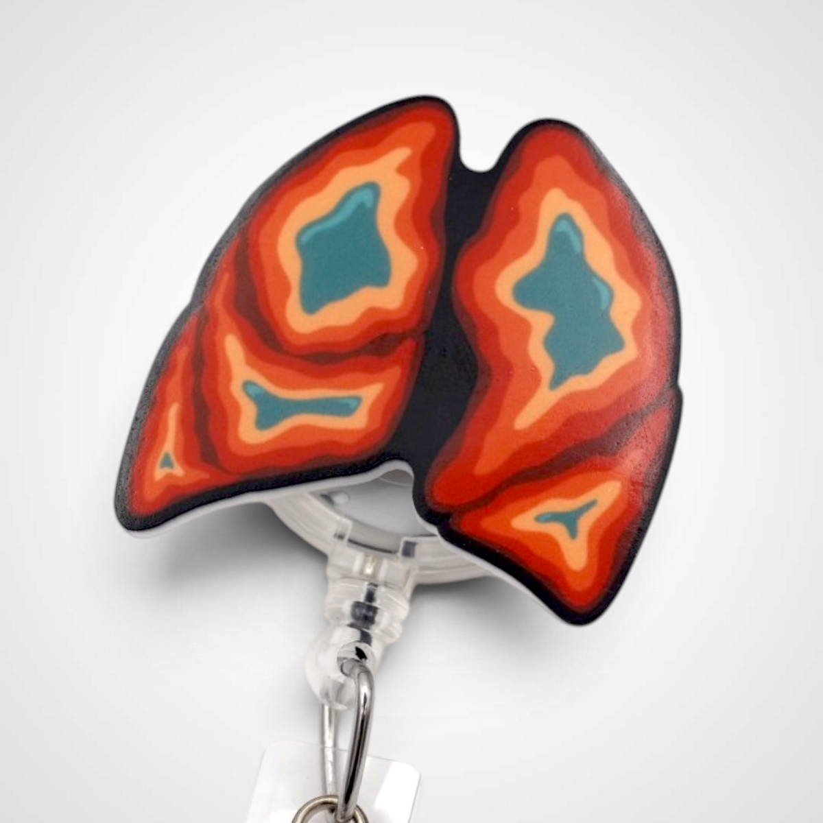 Trippy Lungs Badge Reel
