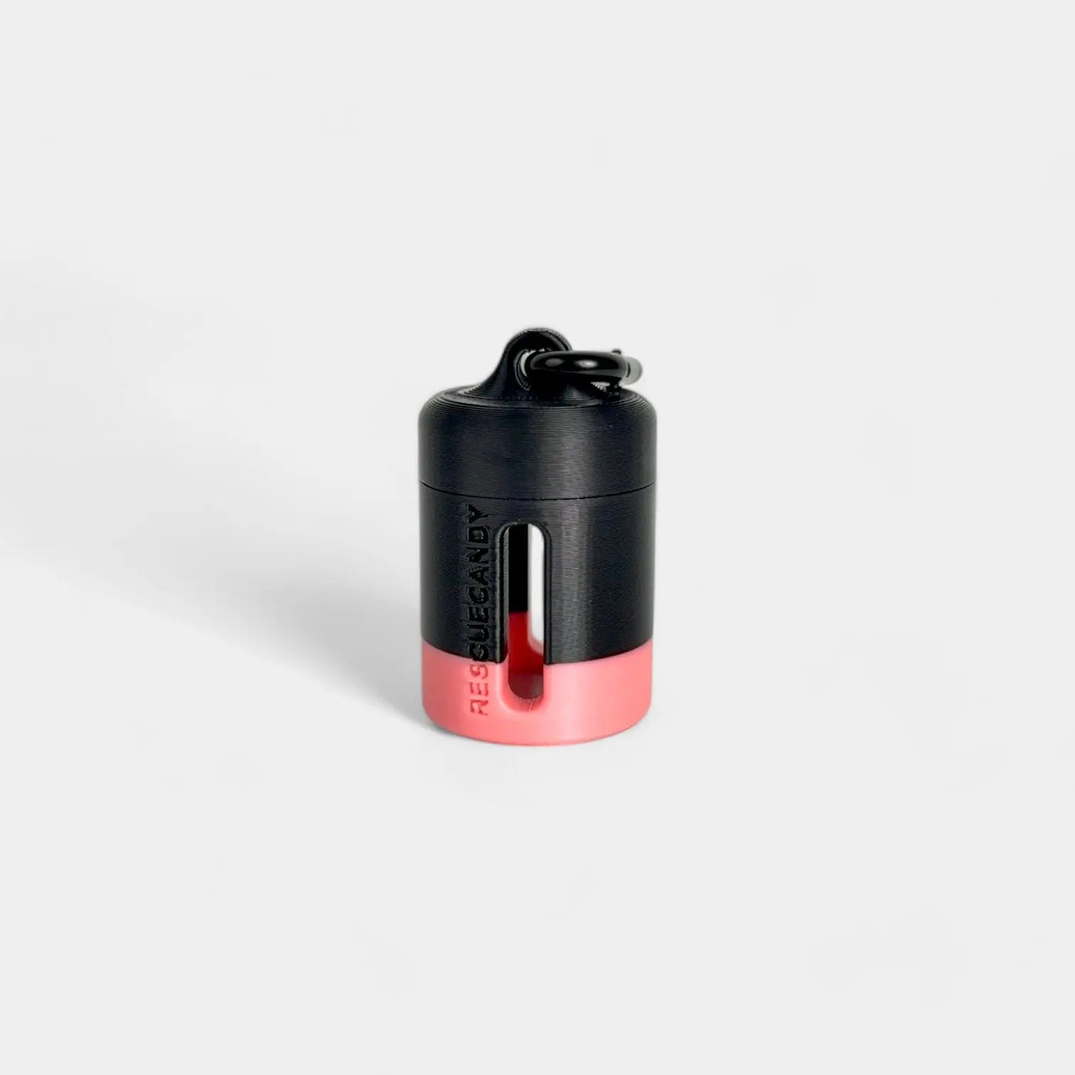Black Glow Pink Stripe Vial Vault - Rescue Candy