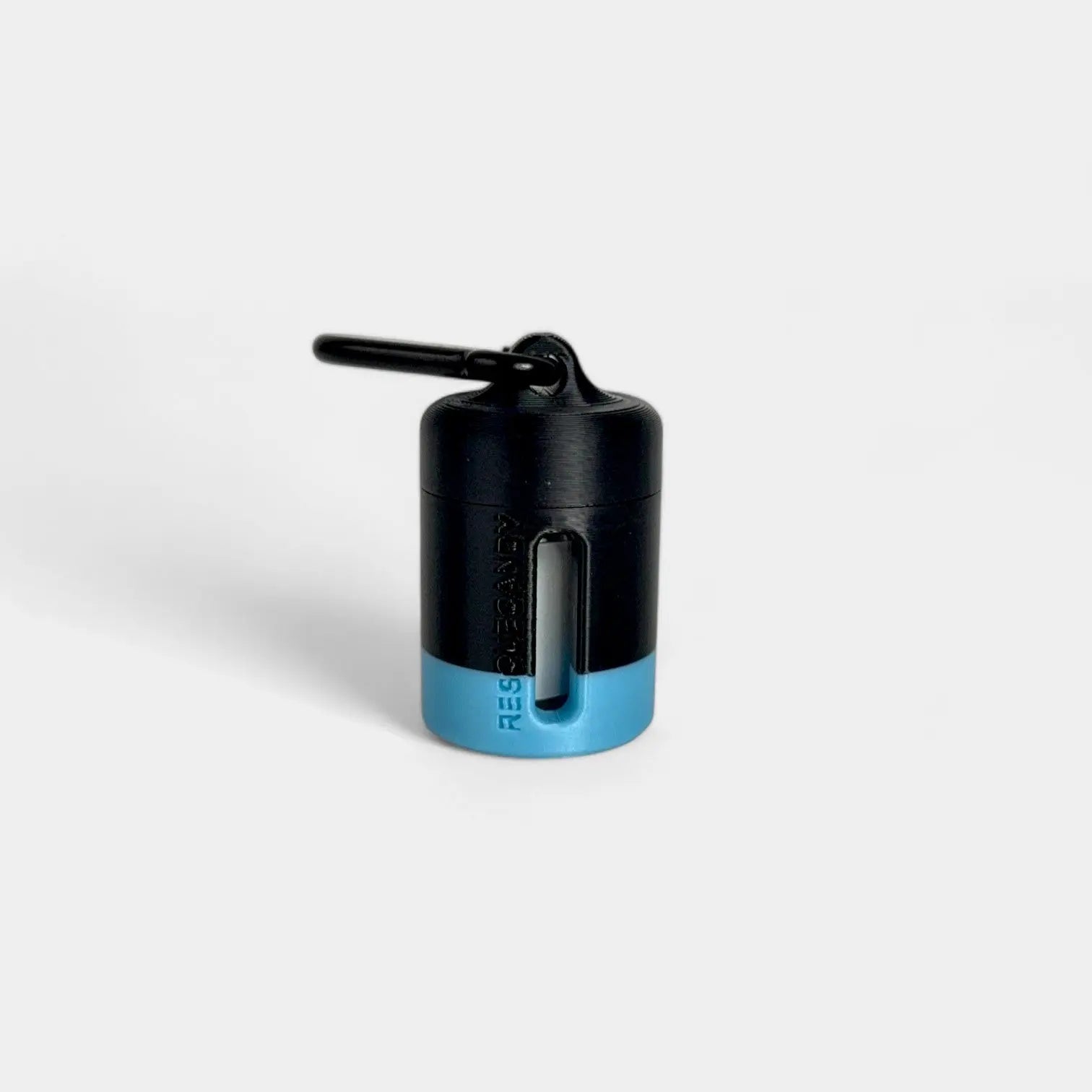 Black Glow Blue Stripe Vial Vault - Rescue Candy