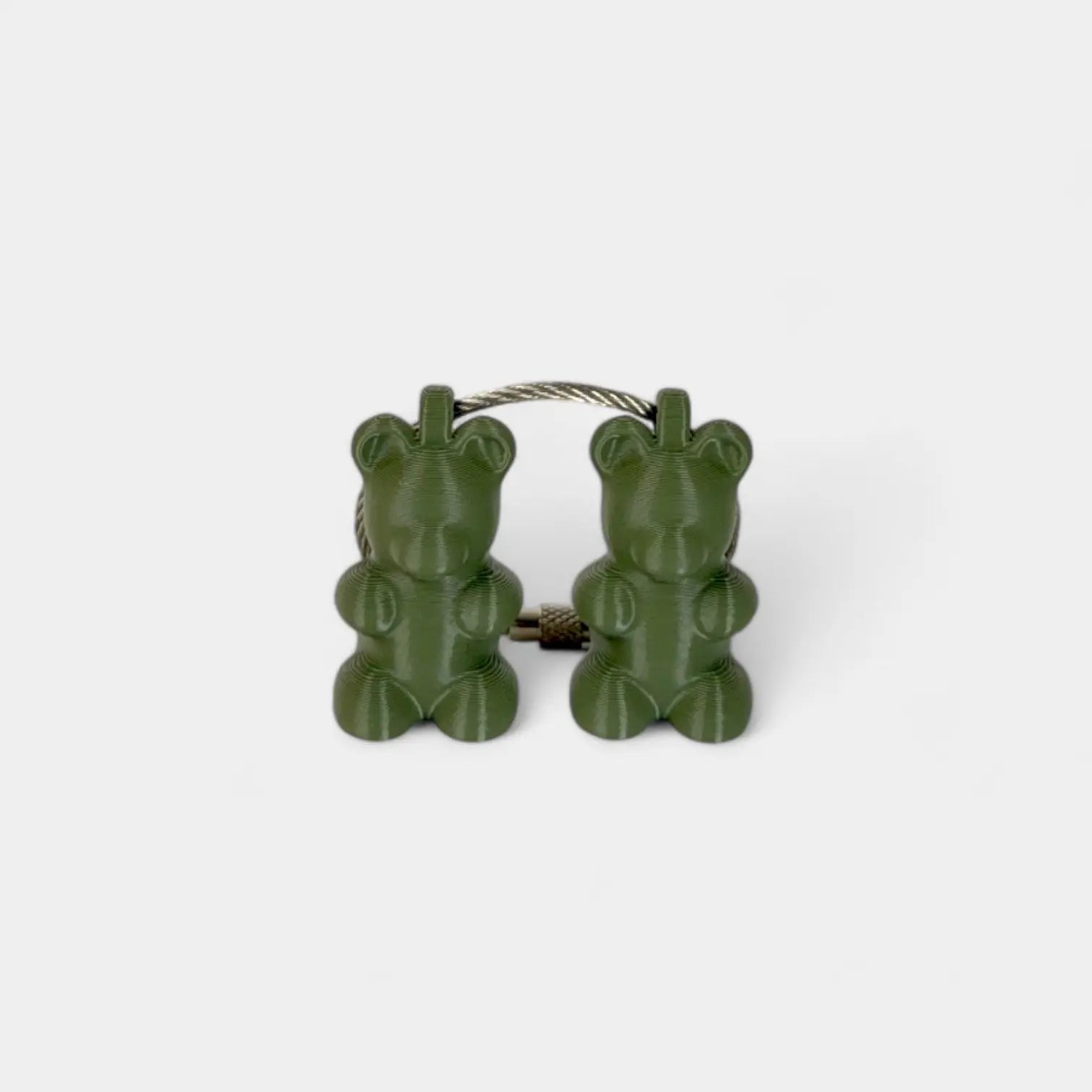 Army Green Gummy Bear Cap Clip 2-pack - Rescue Candy