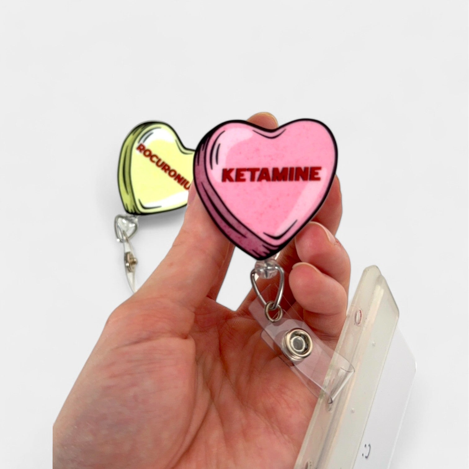 Ketamine and Roc Candy Hearts Partner Badge Reels