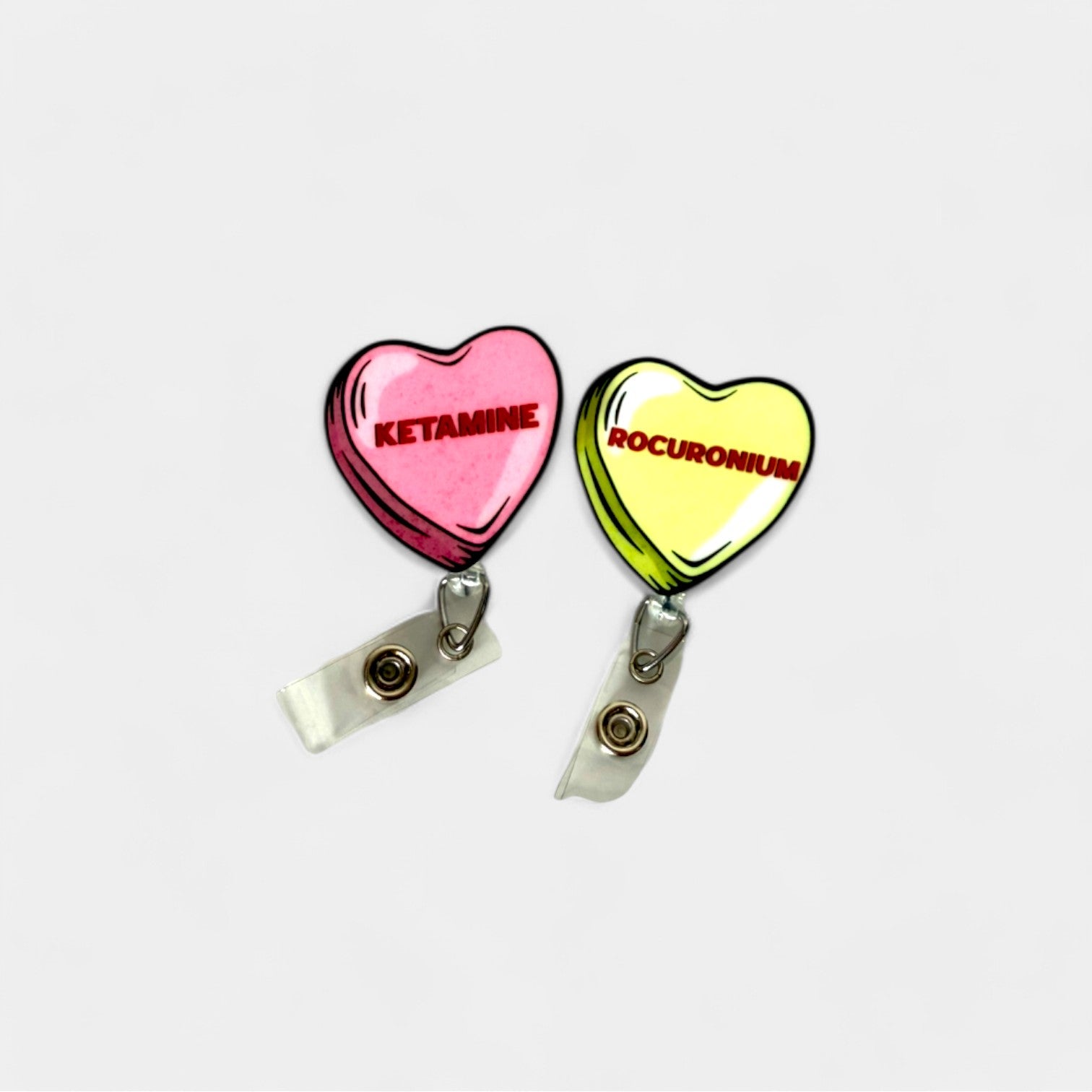 Ketamine and Roc Candy Hearts Partner Badge Reels