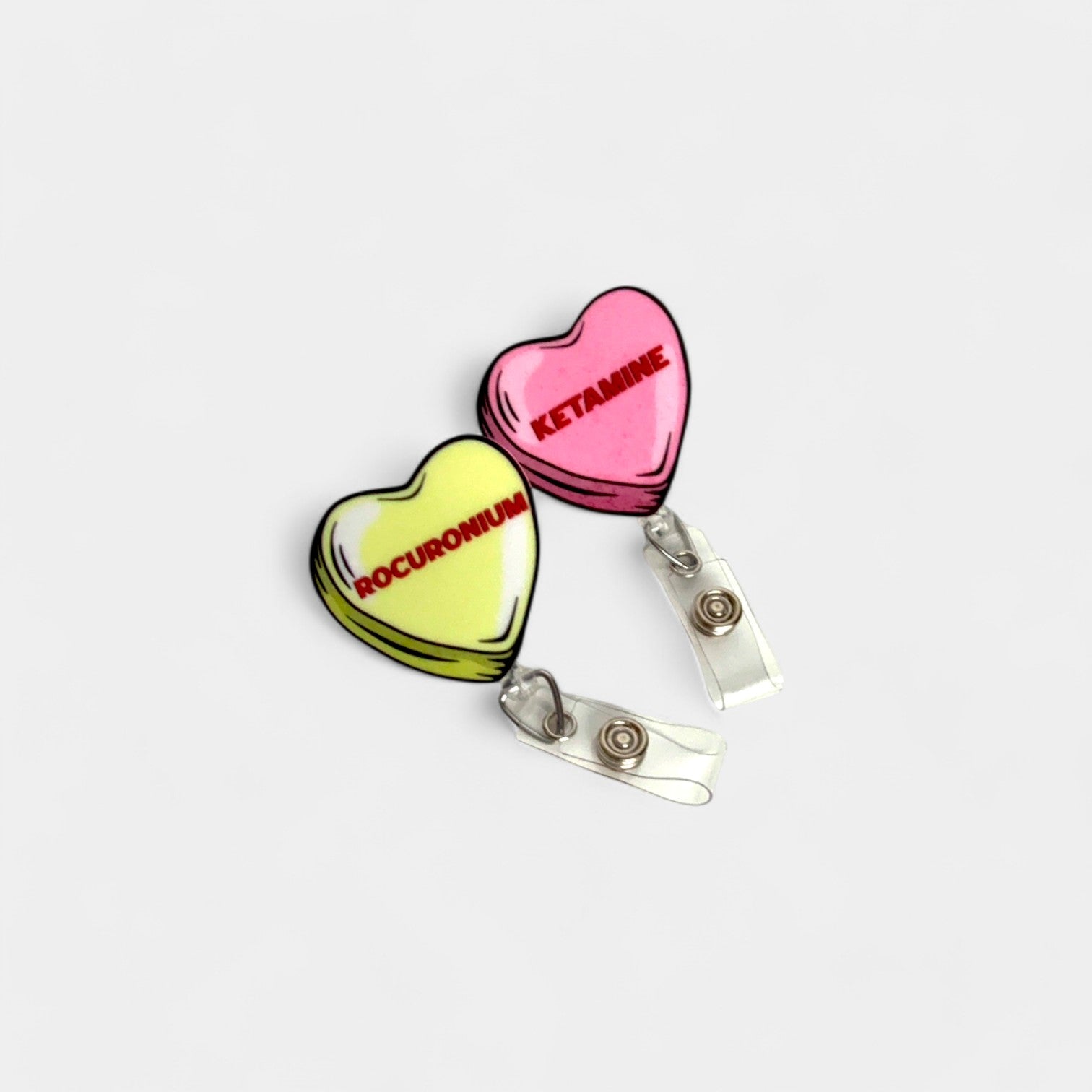Ketamine and Roc Candy Hearts Partner Badge Reels