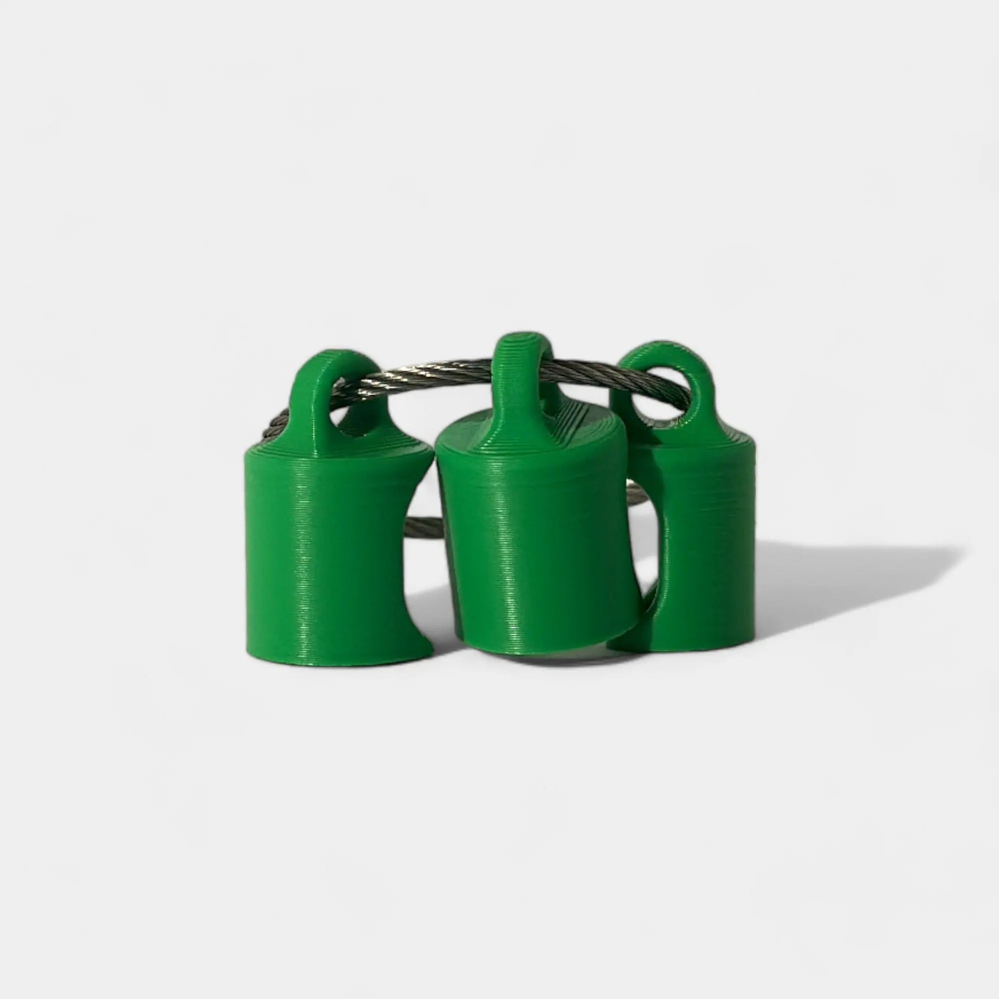 Green Classic Cap Clip 3-pack - RescueCandy