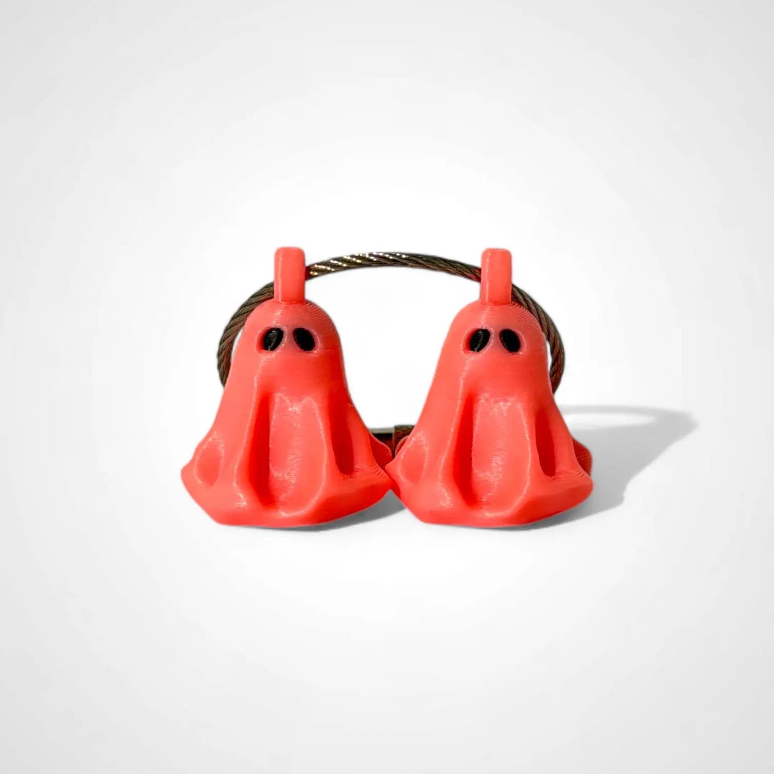 Pink Glow Ghost Cap Clip 2-pack - Rescue Candy