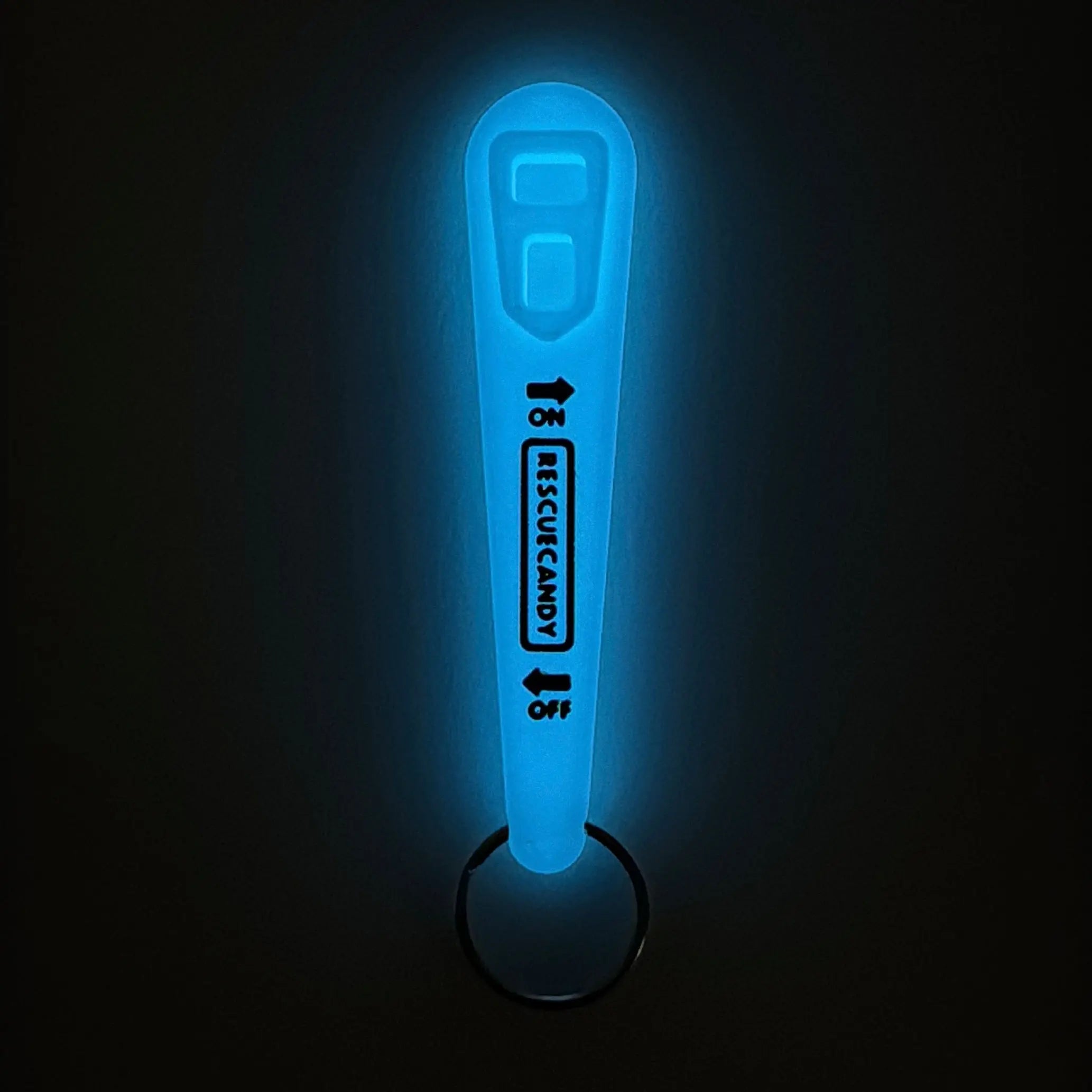 White Glow Blue Oxygen Wrench - Rescue Candy