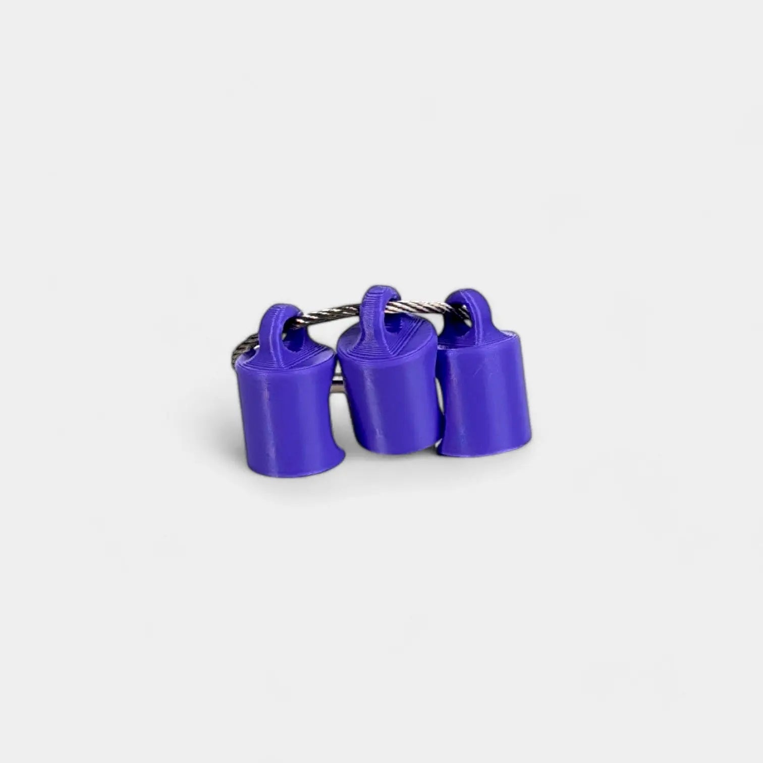 Purple Classic Cap Clip 3-pack - Rescue Candy