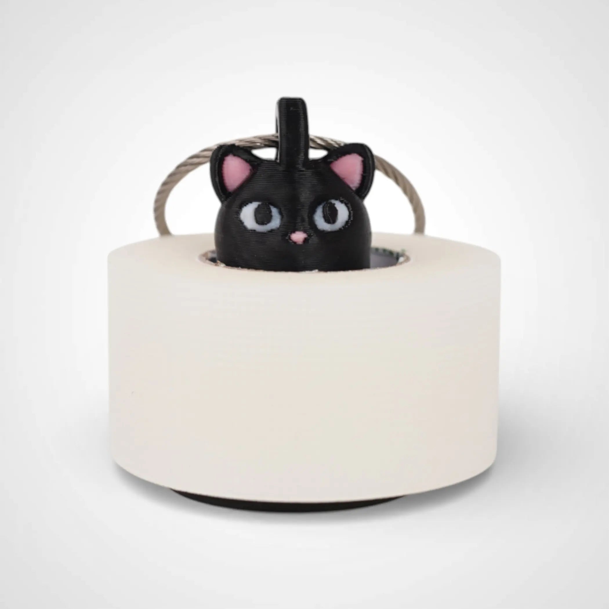Cat Black Roll Holder 1-pack - Rescue Candy