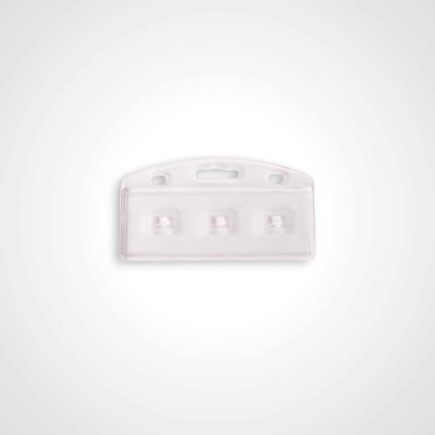 Vertical Half Rigid Badge Holder