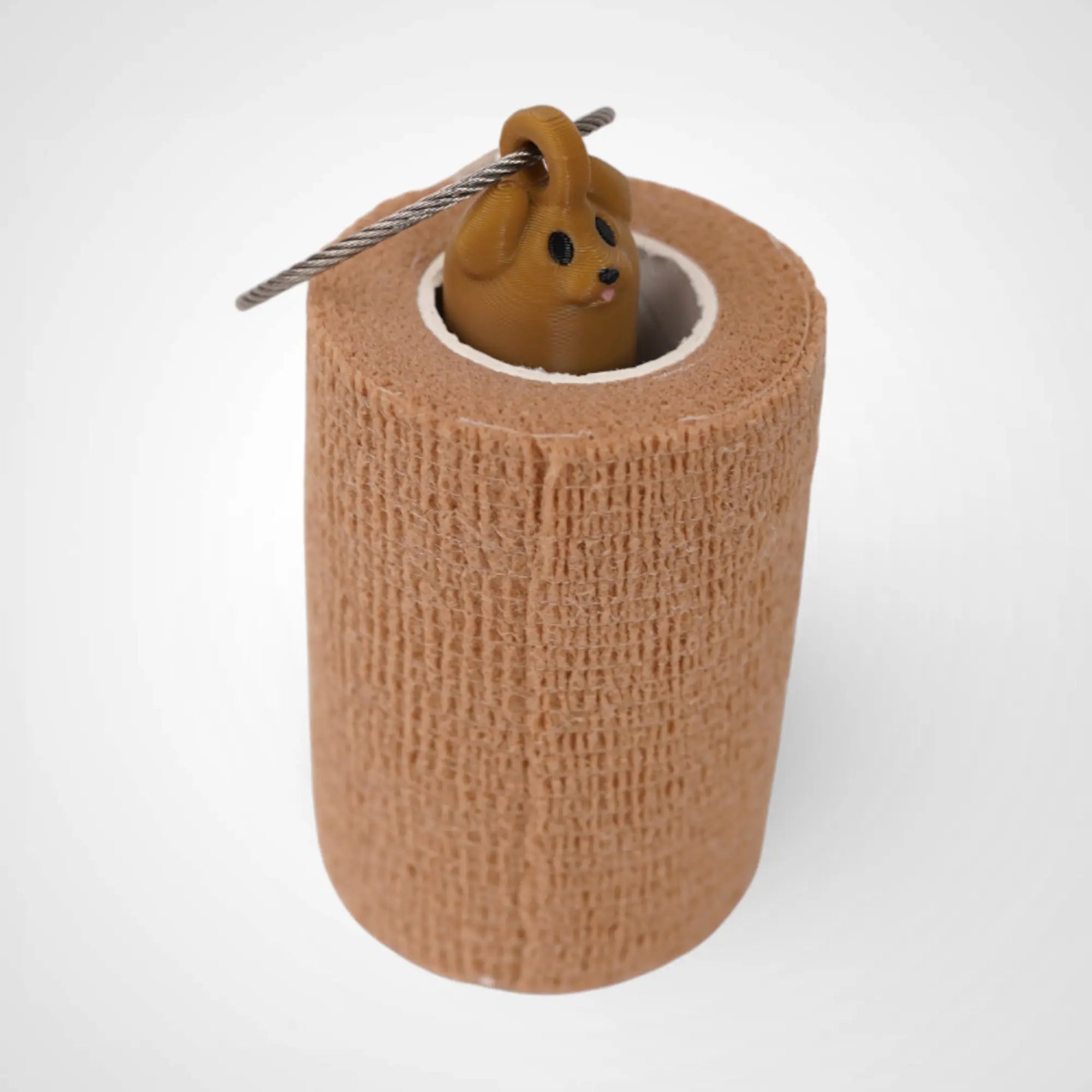 Brown Dog Roll Holder 1-pack - Rescue Candy