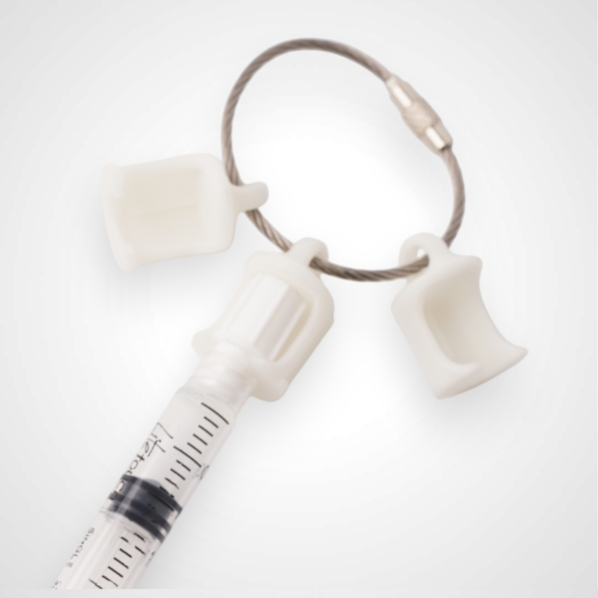 Glow Faux Flush Cap Clip 3-pack